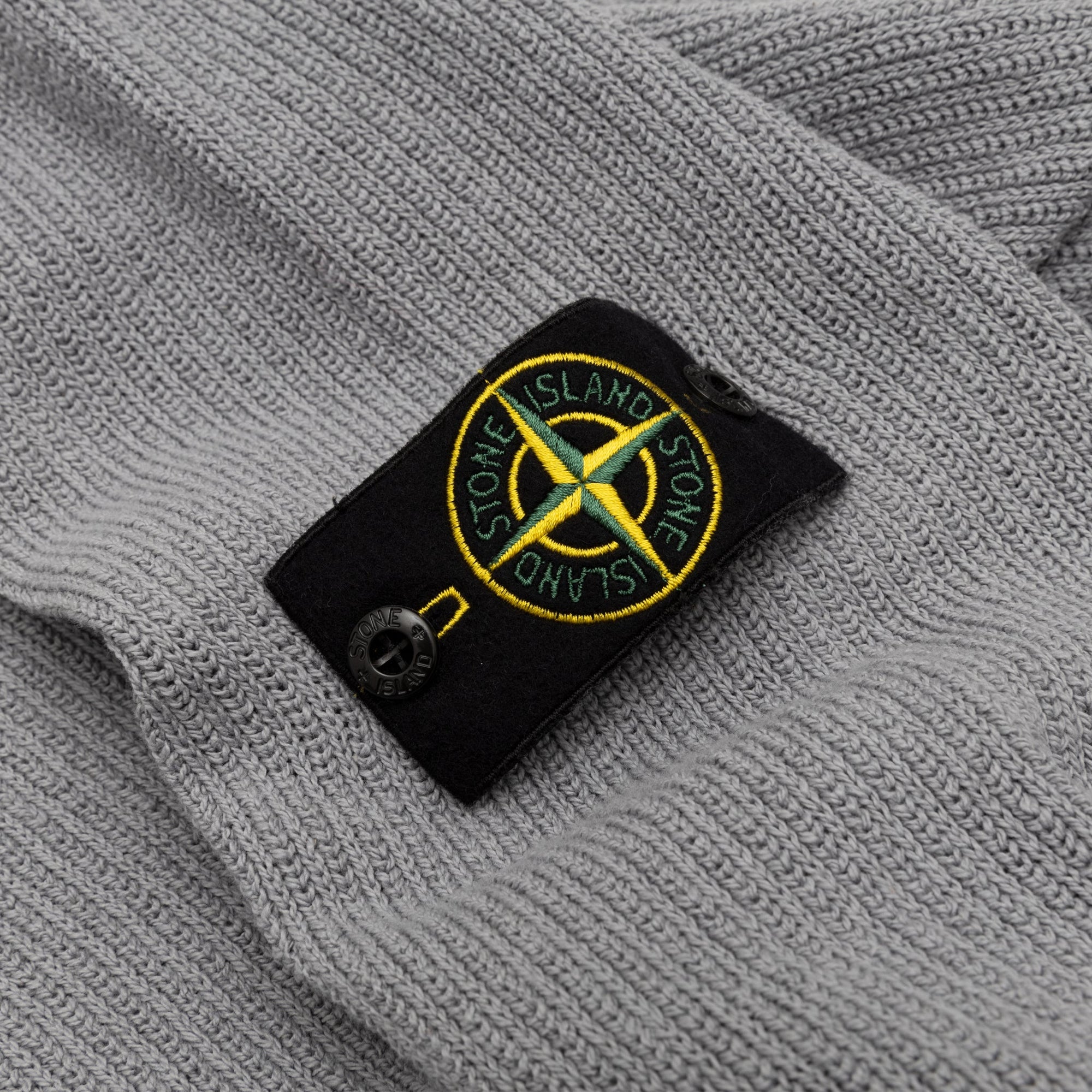 Оригінальна Raw Hand Organic Cotton Crewneck Sweater Stone island – збільшений вид