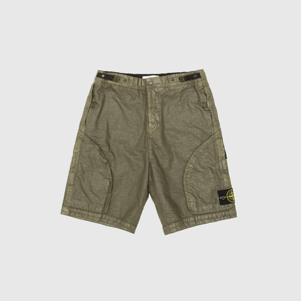 Оригінальна Organic Look Nylon Panama-Tc Shorts Stone island – боковий вид