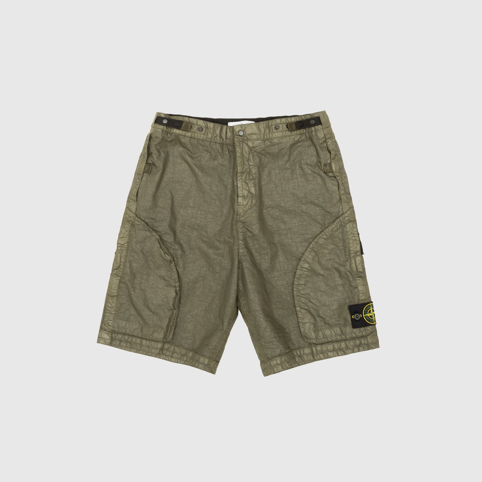 Оригінальна Organic Look Nylon Panama-Tc Shorts Stone island – боковий вид