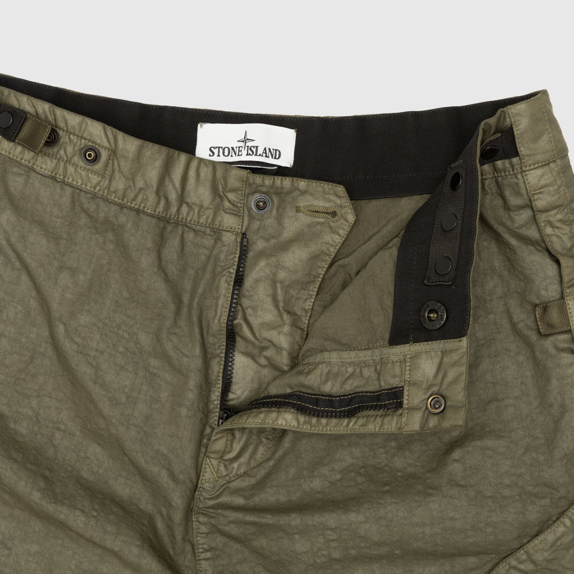 Оригінальна Organic Look Nylon Panama-Tc Shorts Stone island – вид ззаду