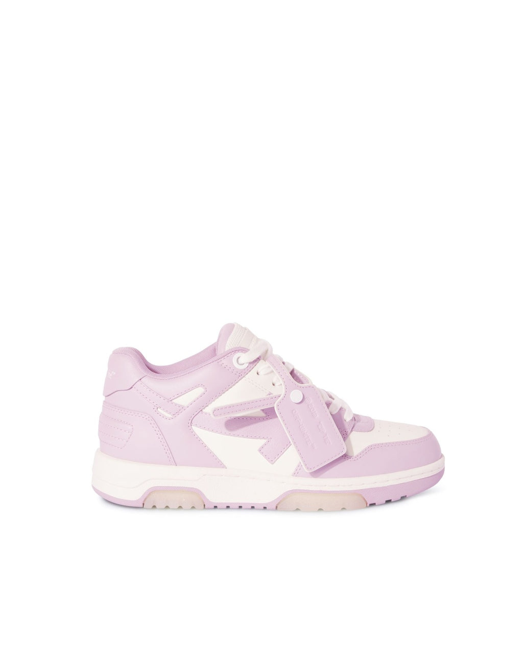 Out Of Office Pink Sneakers Off-white оригінал – Купити в Україні – боковий вид