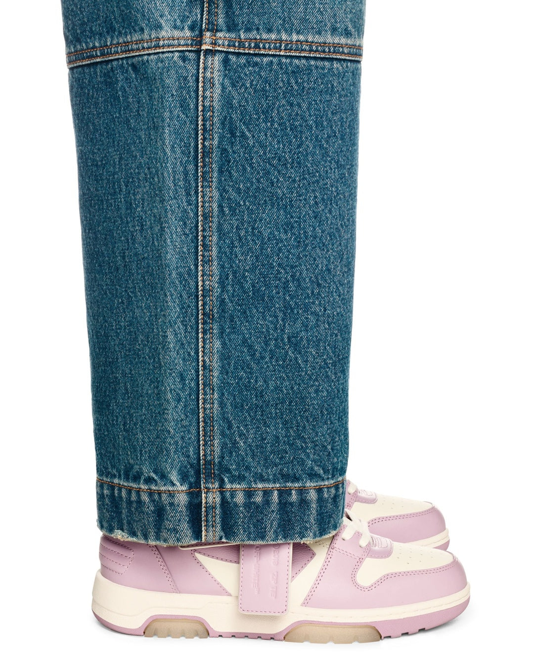 Out Of Office Pink Sneakers Off-white оригінал – Купити в Україні – вид ззаду - OFF-WHITE