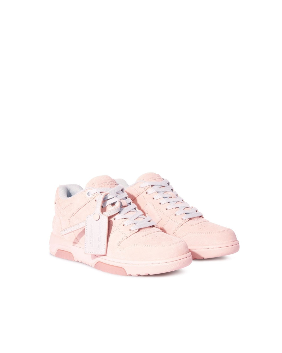 Out Of Office Pink Suede Sneakers Off-white оригінал – Купити в Україні – детальний вид - OFF-WHITE