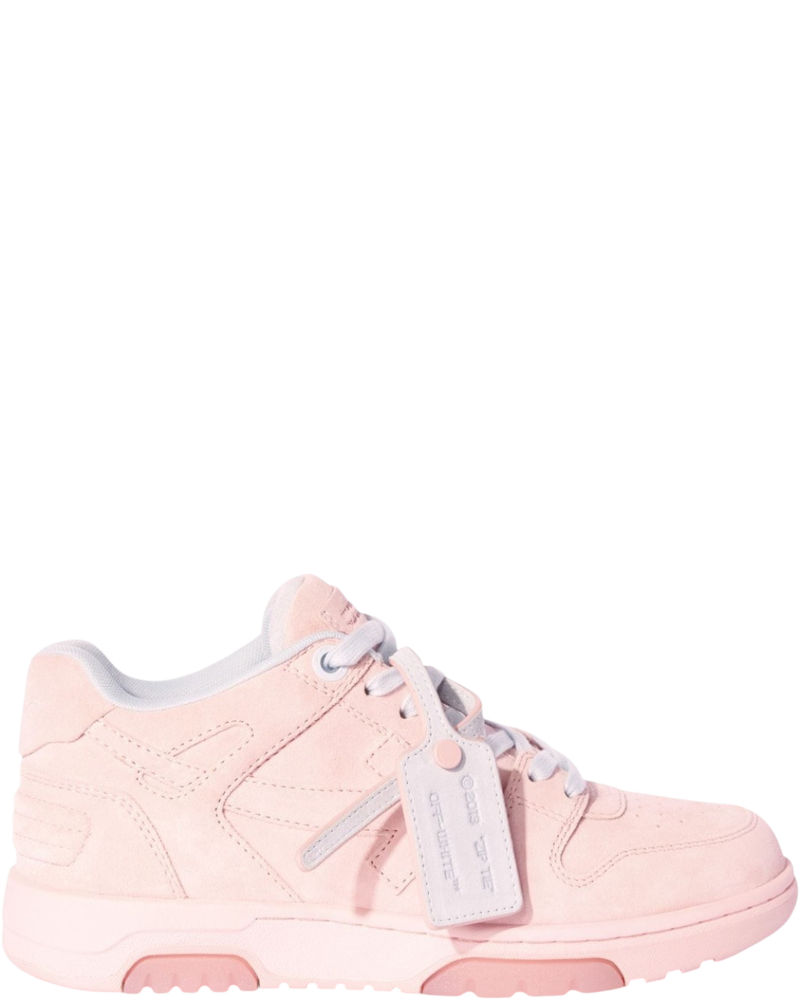 Out Of Office Pink Suede Sneakers Off-white оригінал – Купити в Україні