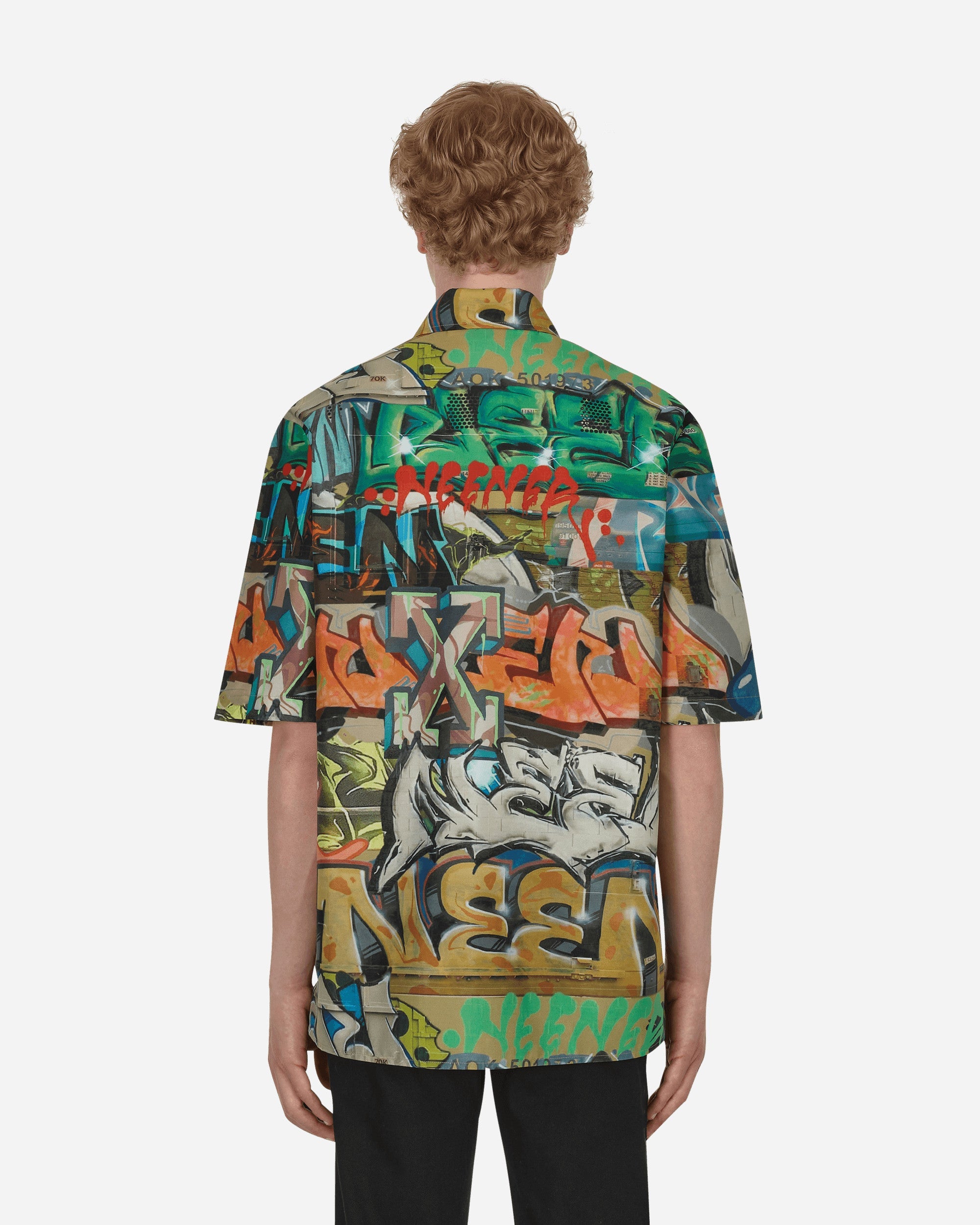 Neen All-Over Print Shirt Multicolor Off-white – Гарантія оригінальності – детальний вид