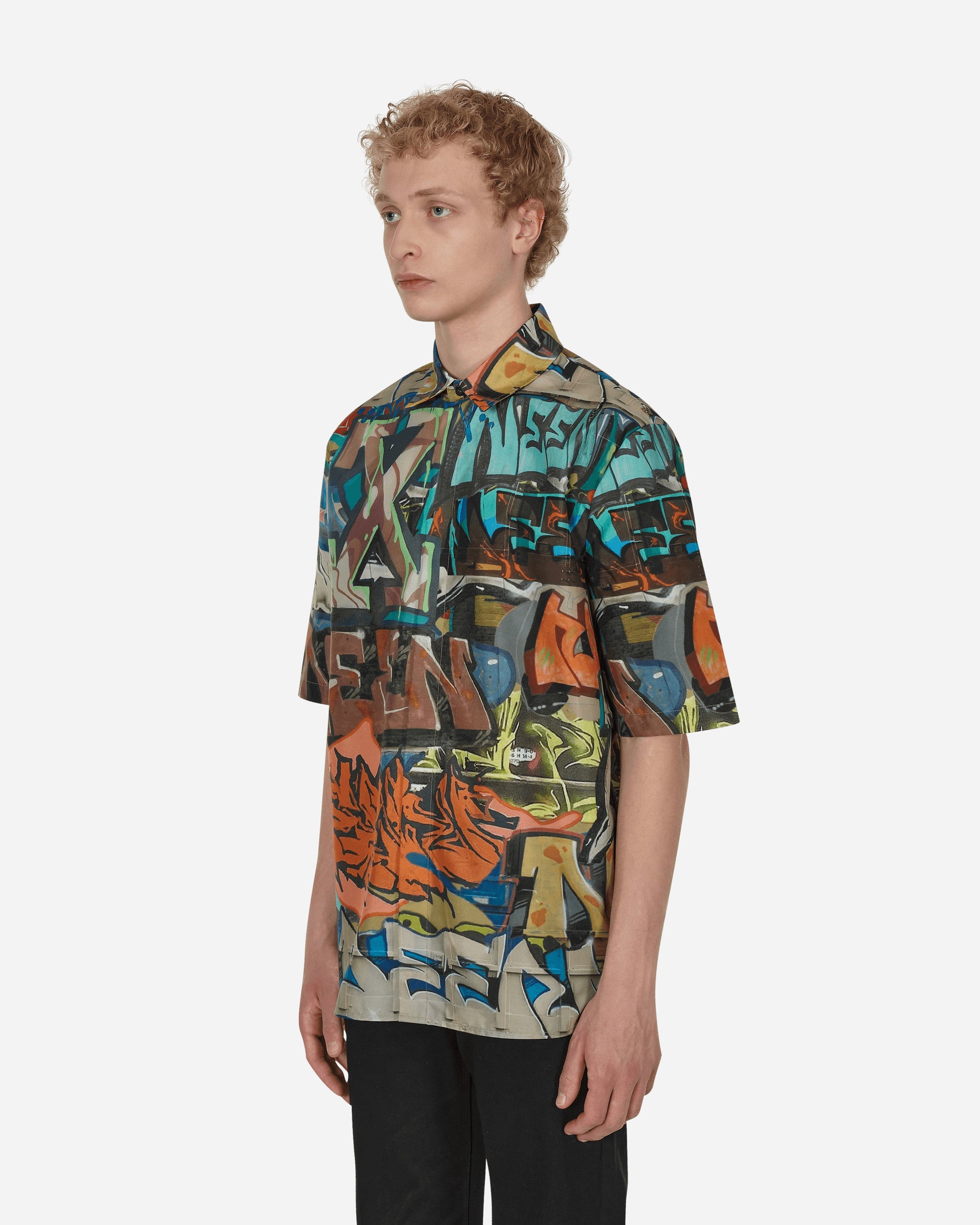 Neen All-Over Print Shirt Multicolor Off-white – Гарантія оригінальності – вид ззаду