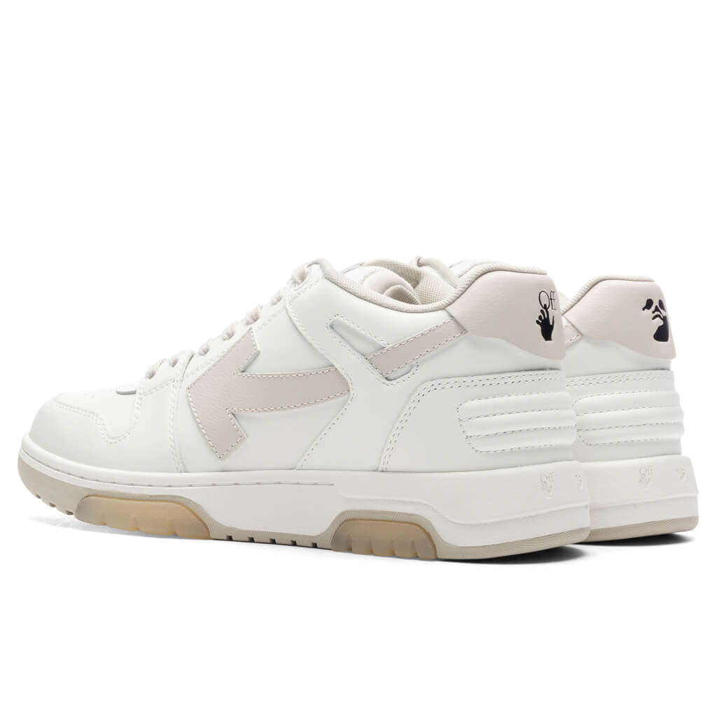 Out Of Office Calf Leather Off-white – Гарантія оригінальності – детальний вид