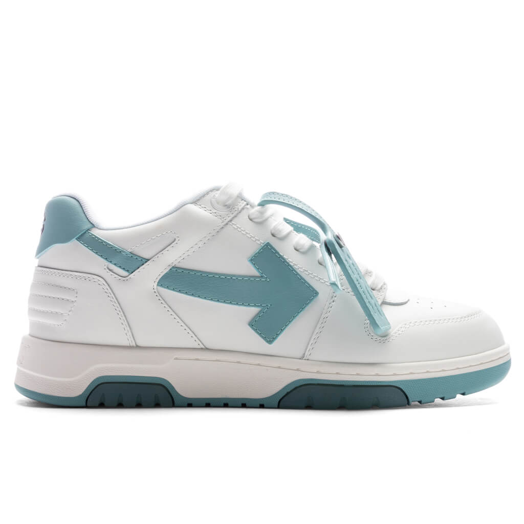 Out Of Office Calf Leather Off-white – Гарантія оригінальності – боковий вид