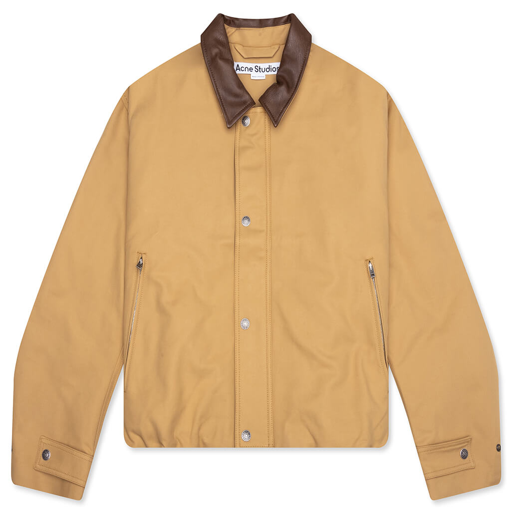 Double Cotton Satin Jacket Acne studios оригінал – Купити в Україні – боковий вид
