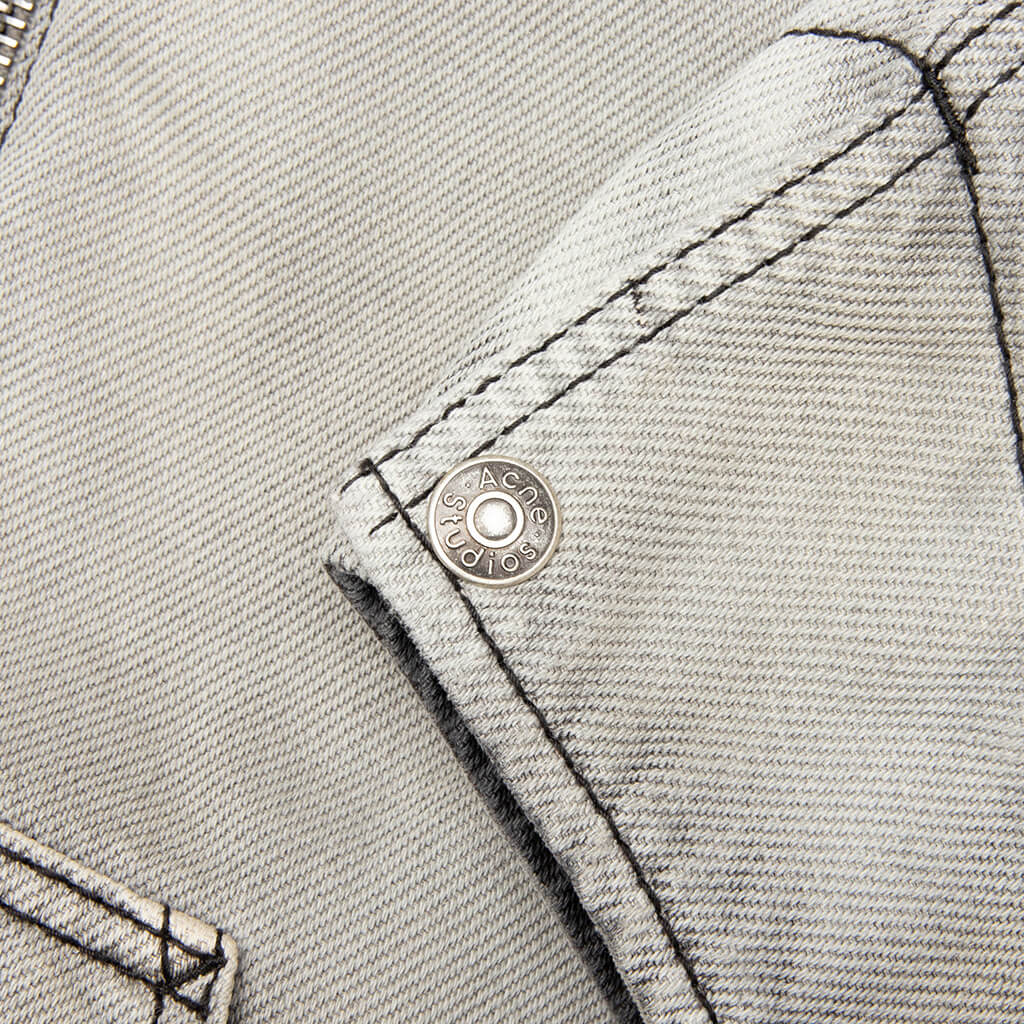 Оригінальна Faded Denim Bomber Jacket Acne studios – збільшений вид
