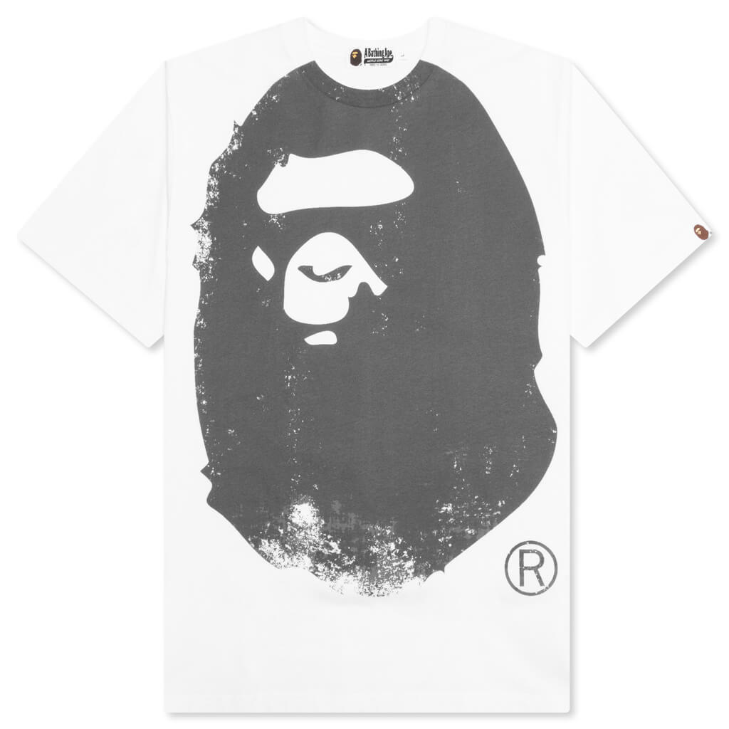 Overprinted Ape Head Tee A bathing ape оригінал – Купити в Україні – боковий вид