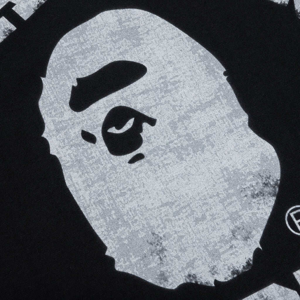 Overprinted College Tee A bathing ape – Гарантія оригінальності – детальний вид
