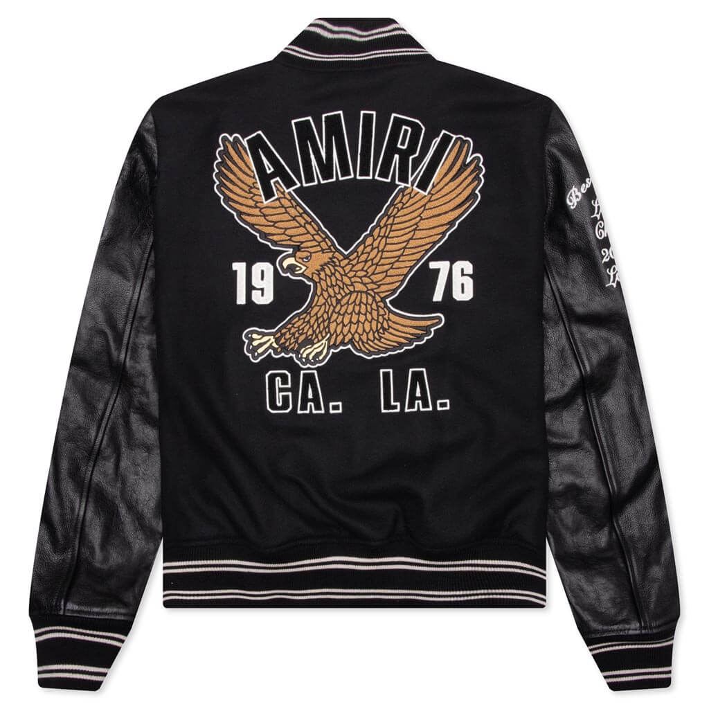 Oversized Eagle Varsity Jacket Amiri оригінал – Купити в Україні – вид ззаду