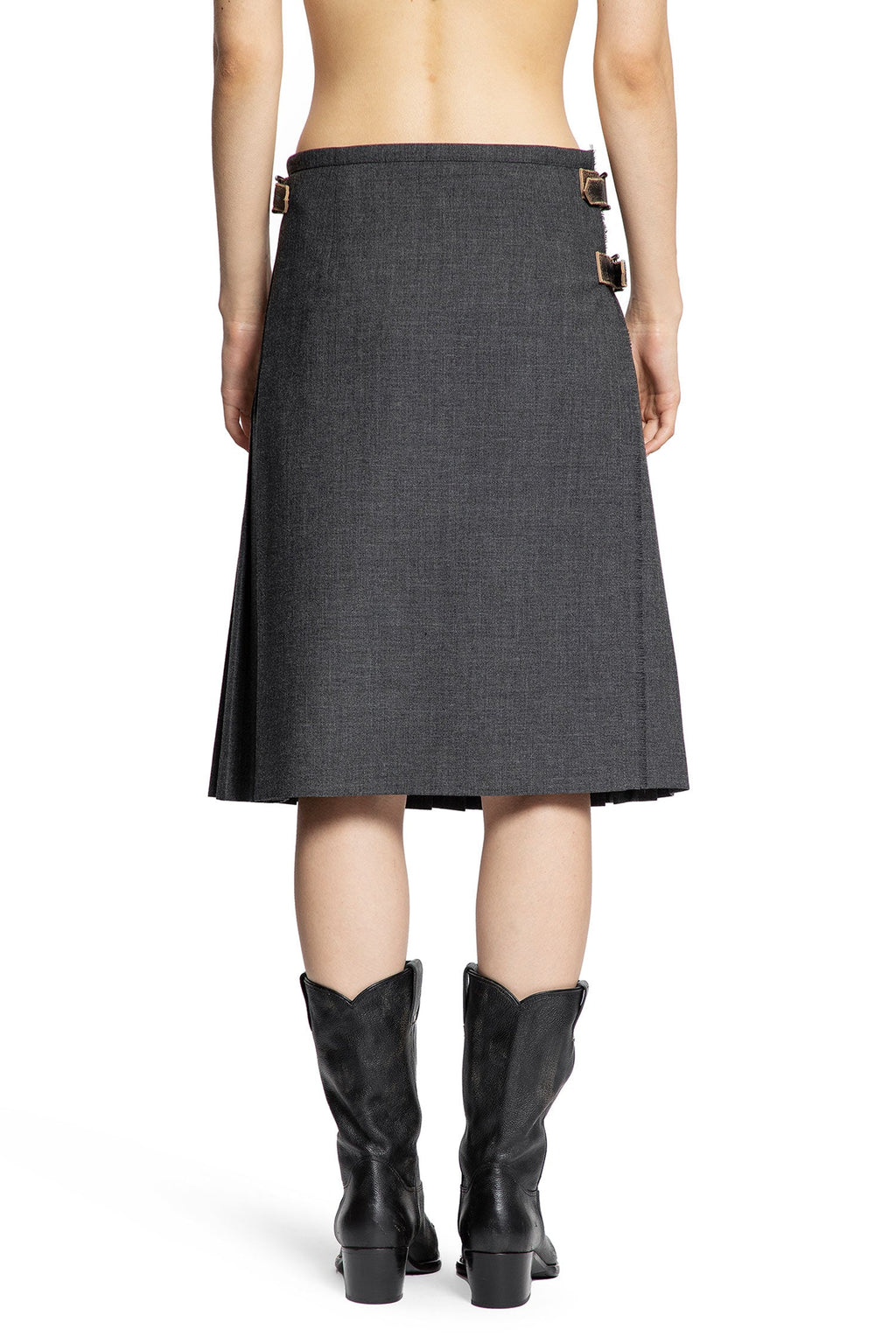 Wool Kilt Prada – Гарантія оригінальності – збільшений вид