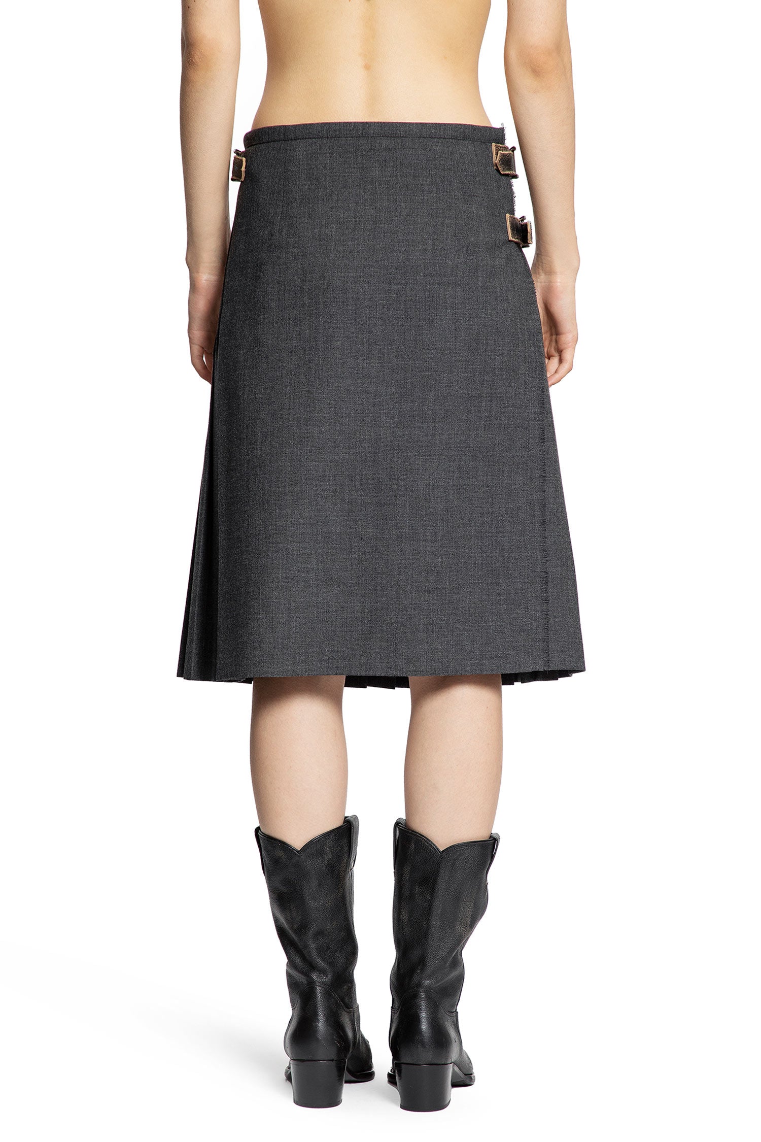 Wool Kilt Prada – Гарантія оригінальності – збільшений вид