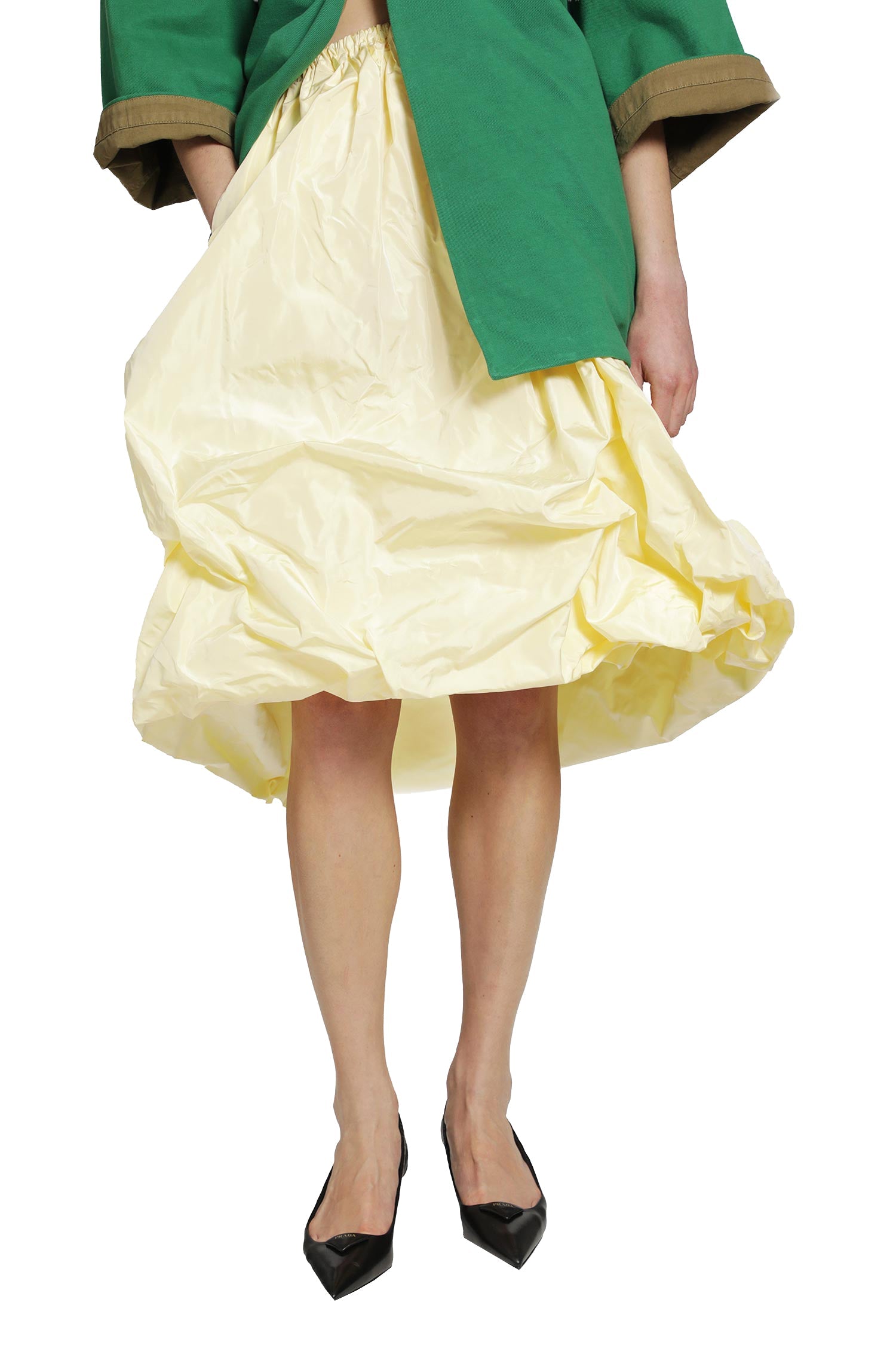 Technical Taffeta Skirt Prada оригінал – Купити в Україні – боковий вид