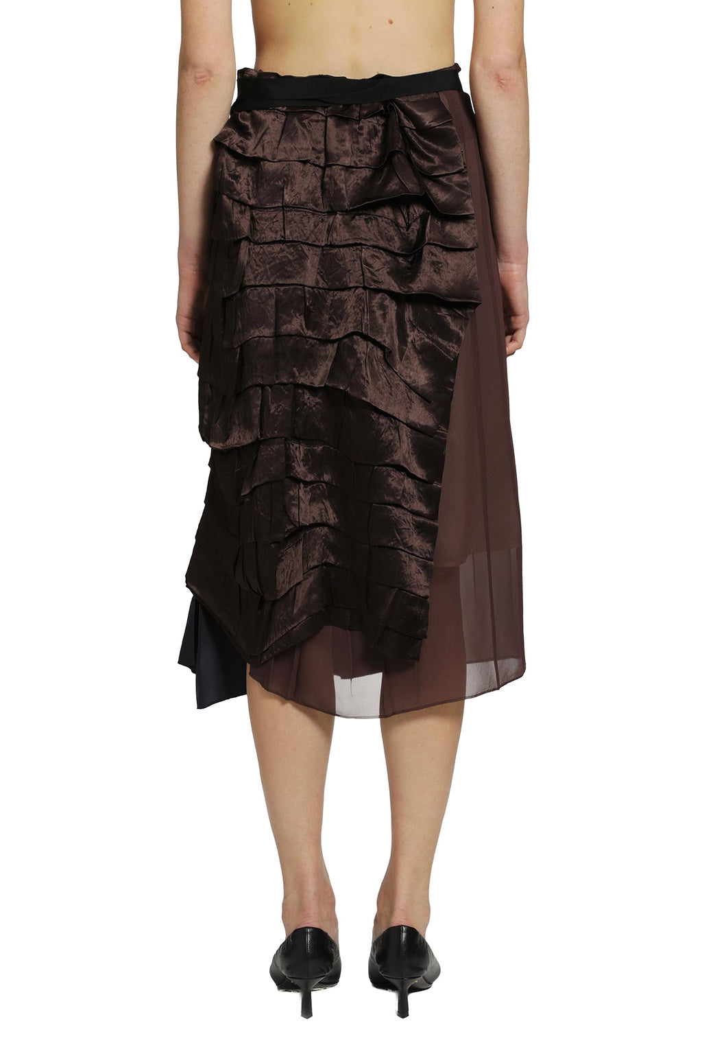 Оригінальна Faille Patchwork Skirt Prada – збільшений вид