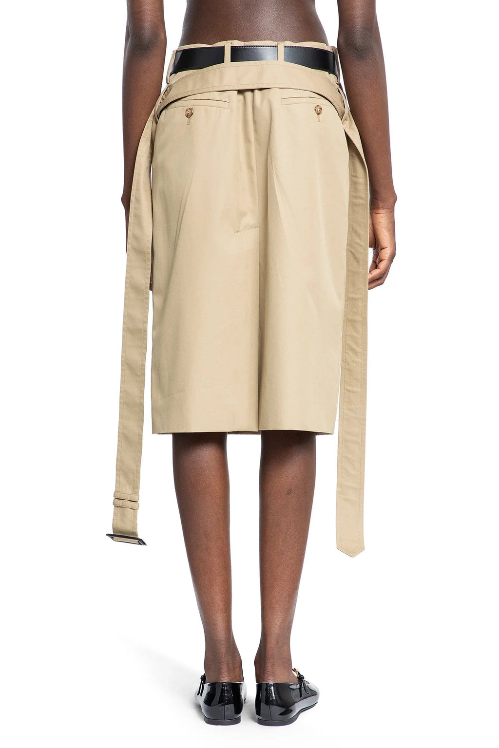Оригінальна Cotton Twill Skirt Prada – збільшений вид