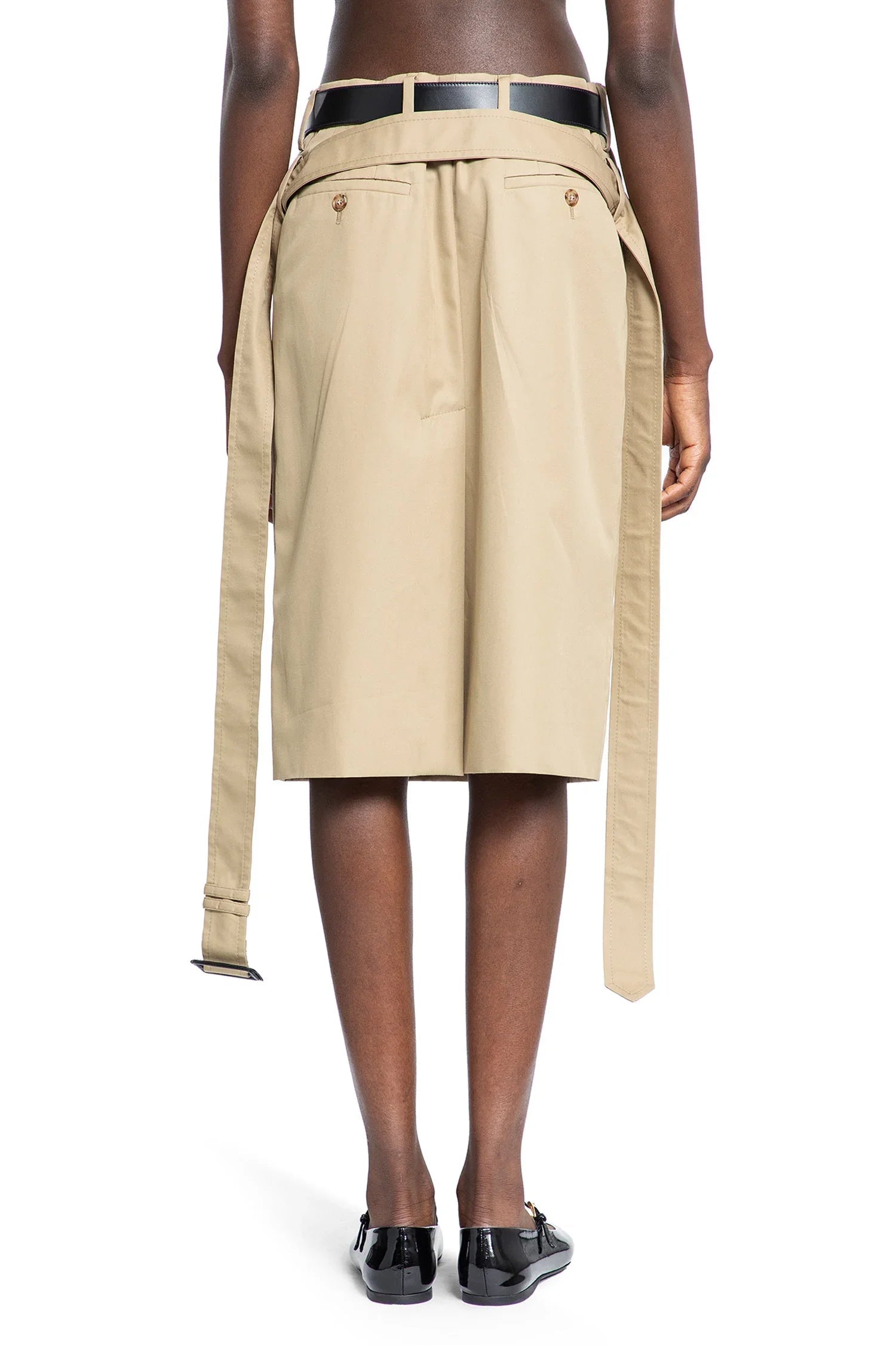 Оригінальна Cotton Twill Skirt Prada – збільшений вид