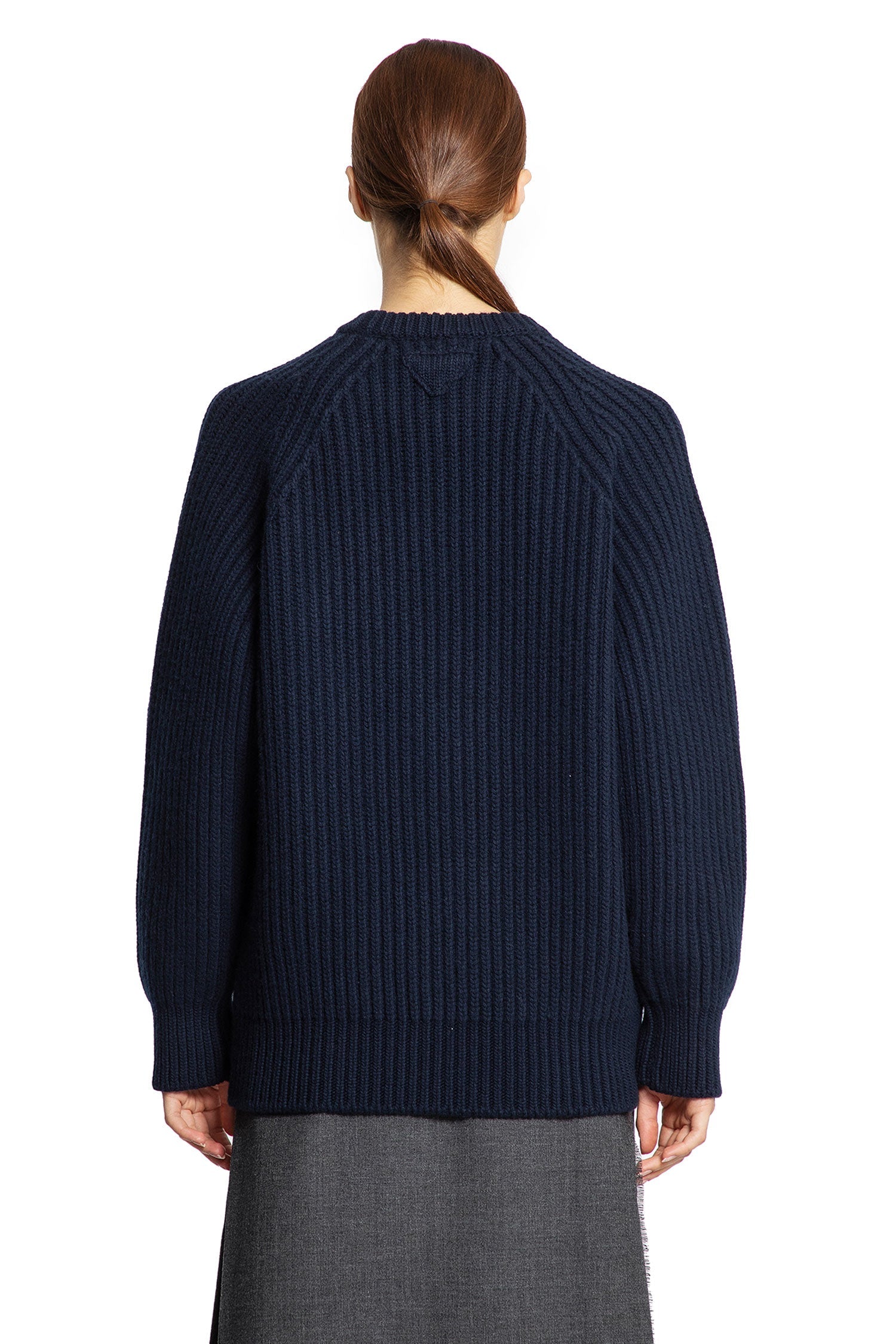 Wool Cashmere Sweater With Safety Pin Prada оригінал – Купити в Україні – збільшений вид