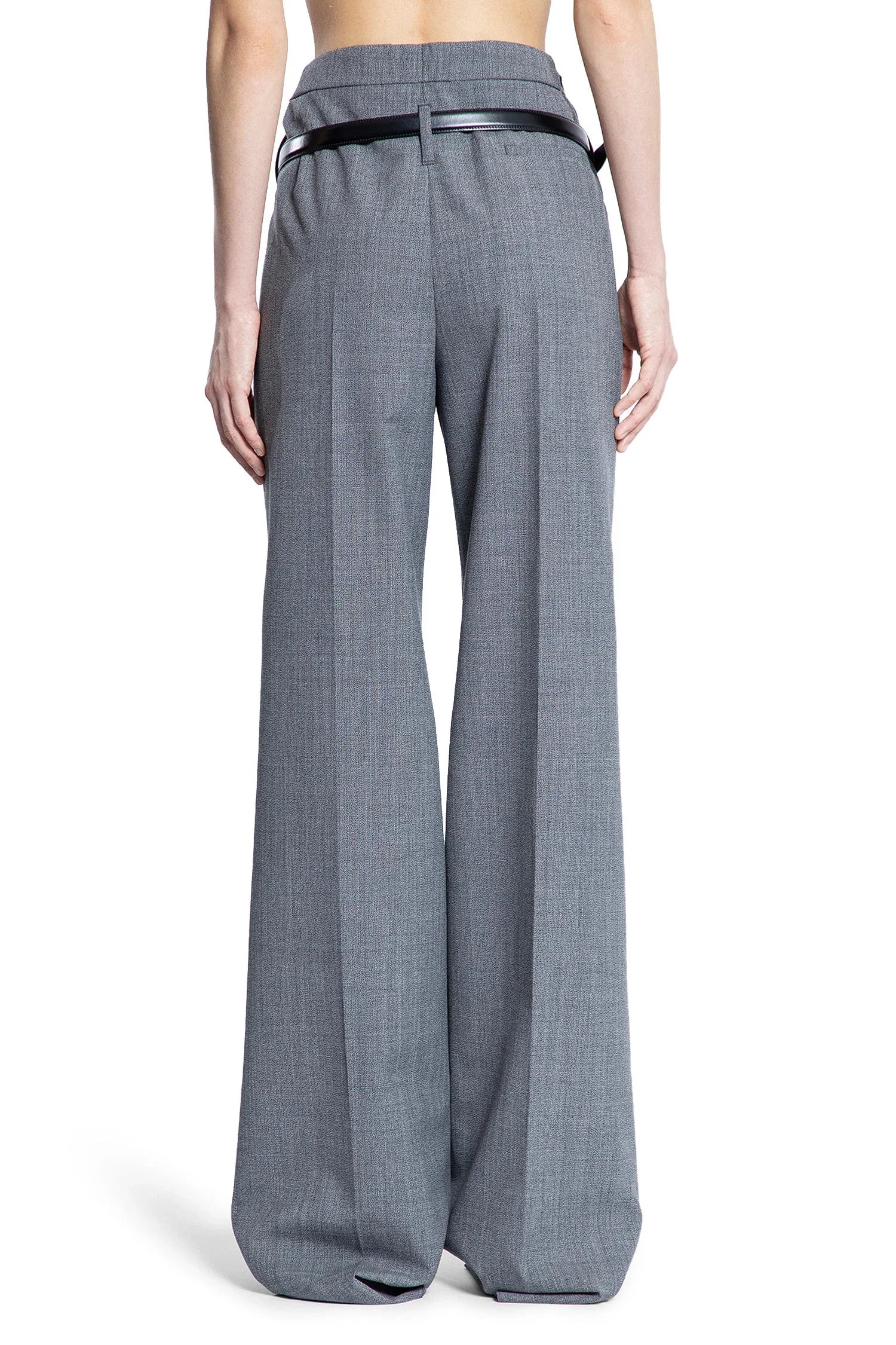 Technical Wool Pants With Belt Prada оригінал – Купити в Україні – збільшений вид