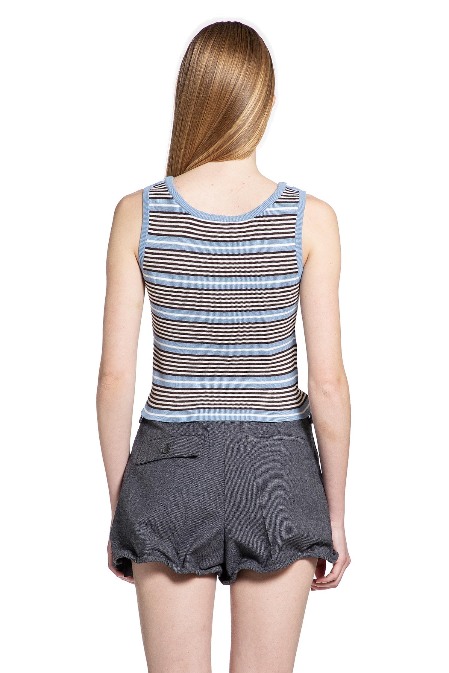 Striped Tank Top Prada – Гарантія оригінальності – збільшений вид