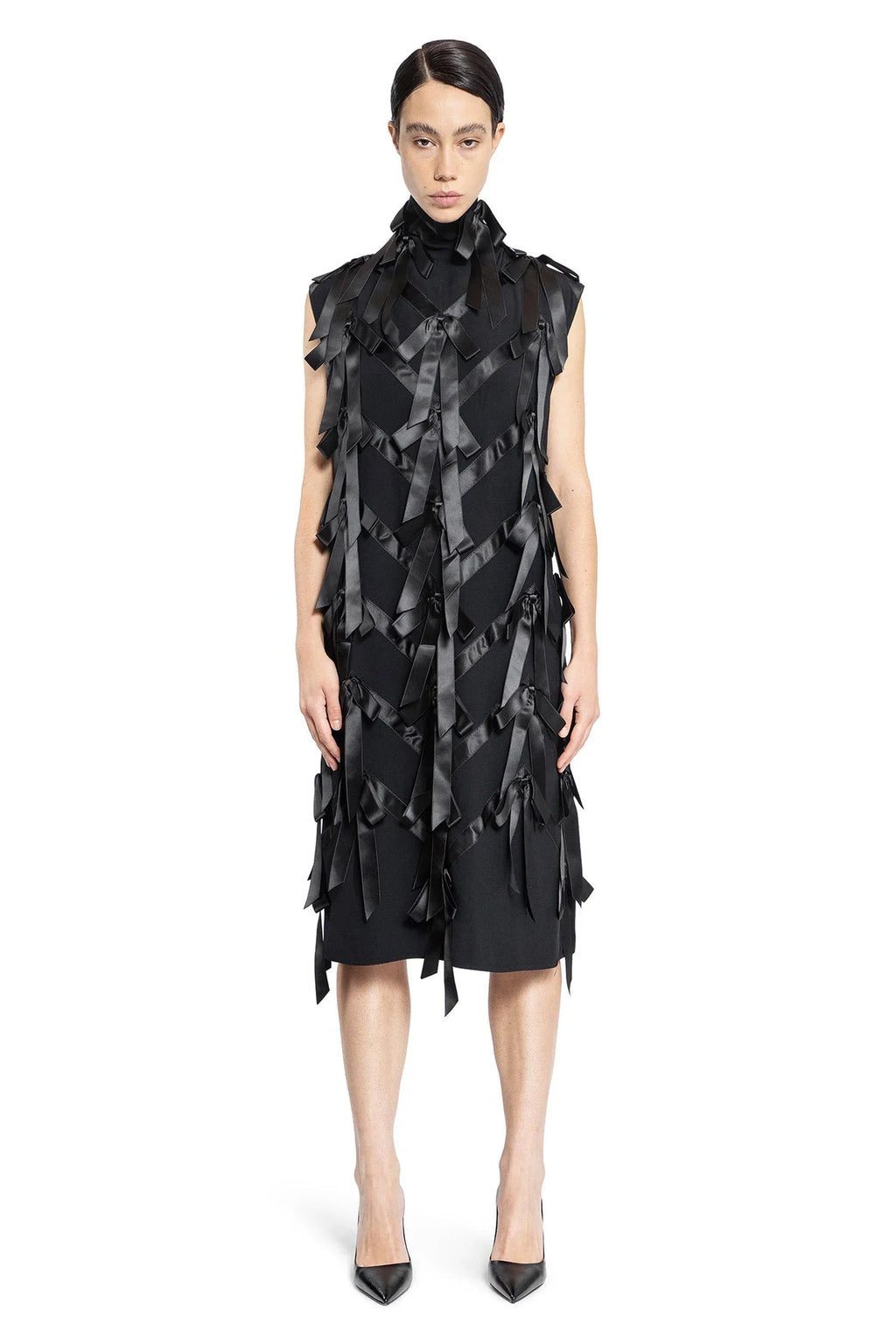 Sablé Dress With Bows Prada – Гарантія оригінальності – вид ззаду