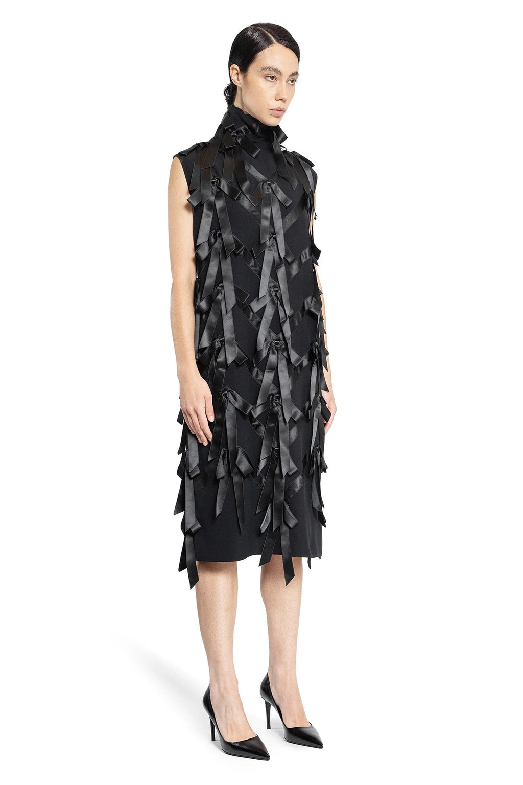 Sablé Dress With Bows Prada – Гарантія оригінальності – детальний вид