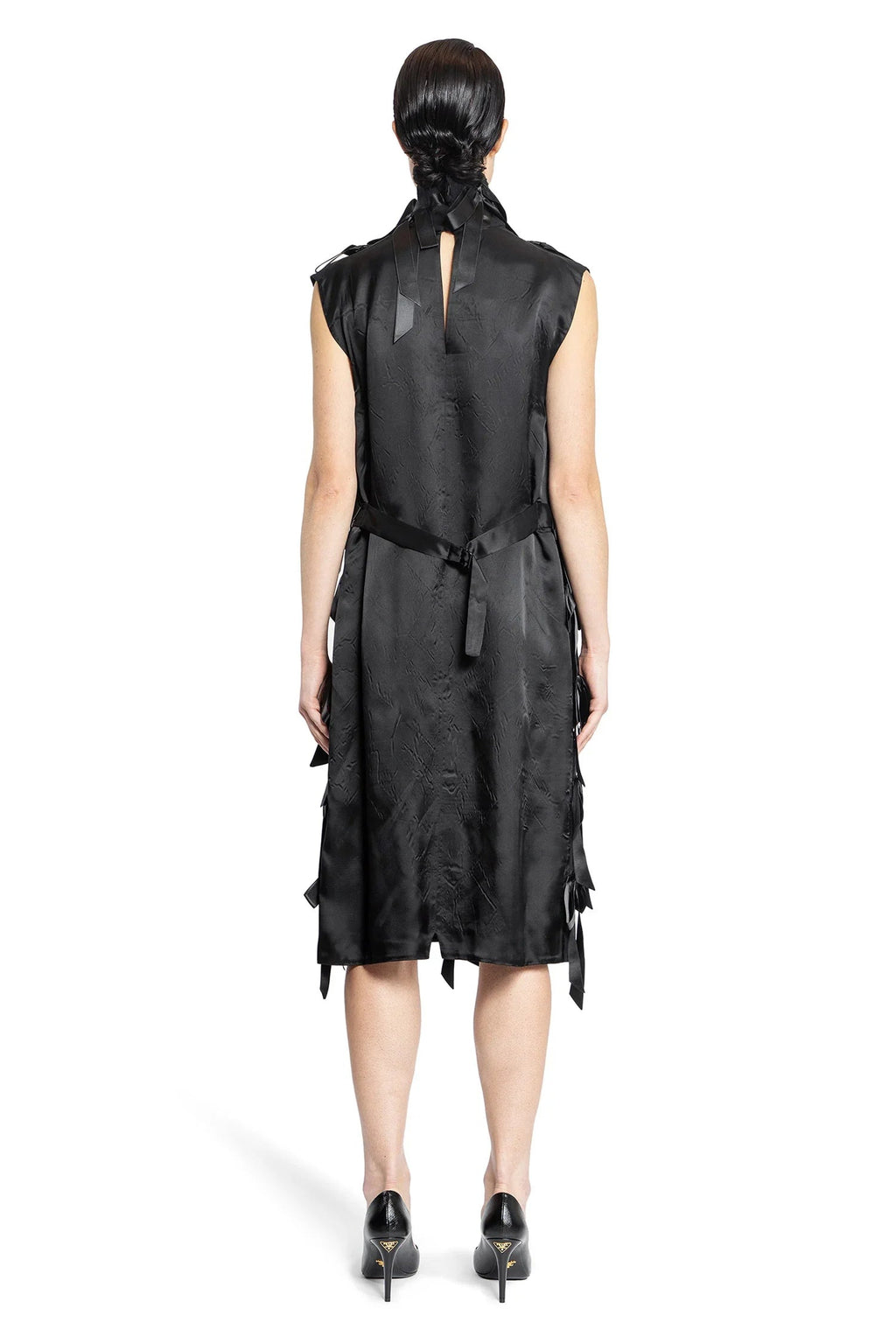 Sablé Dress With Bows Prada – Гарантія оригінальності – збільшений вид