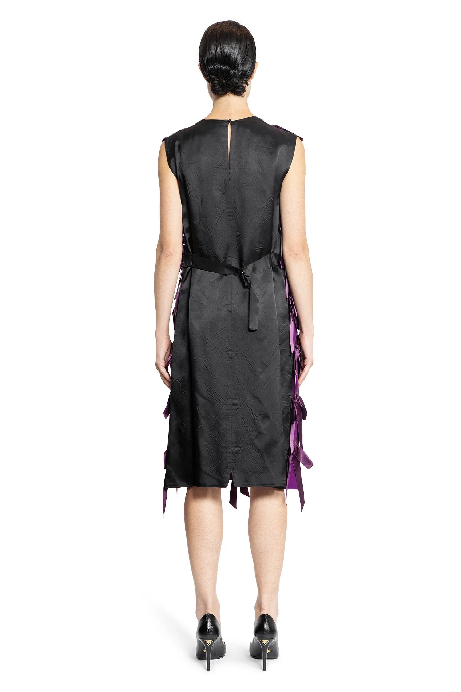 Sablé Dress With Bows Prada – Гарантія оригінальності – збільшений вид