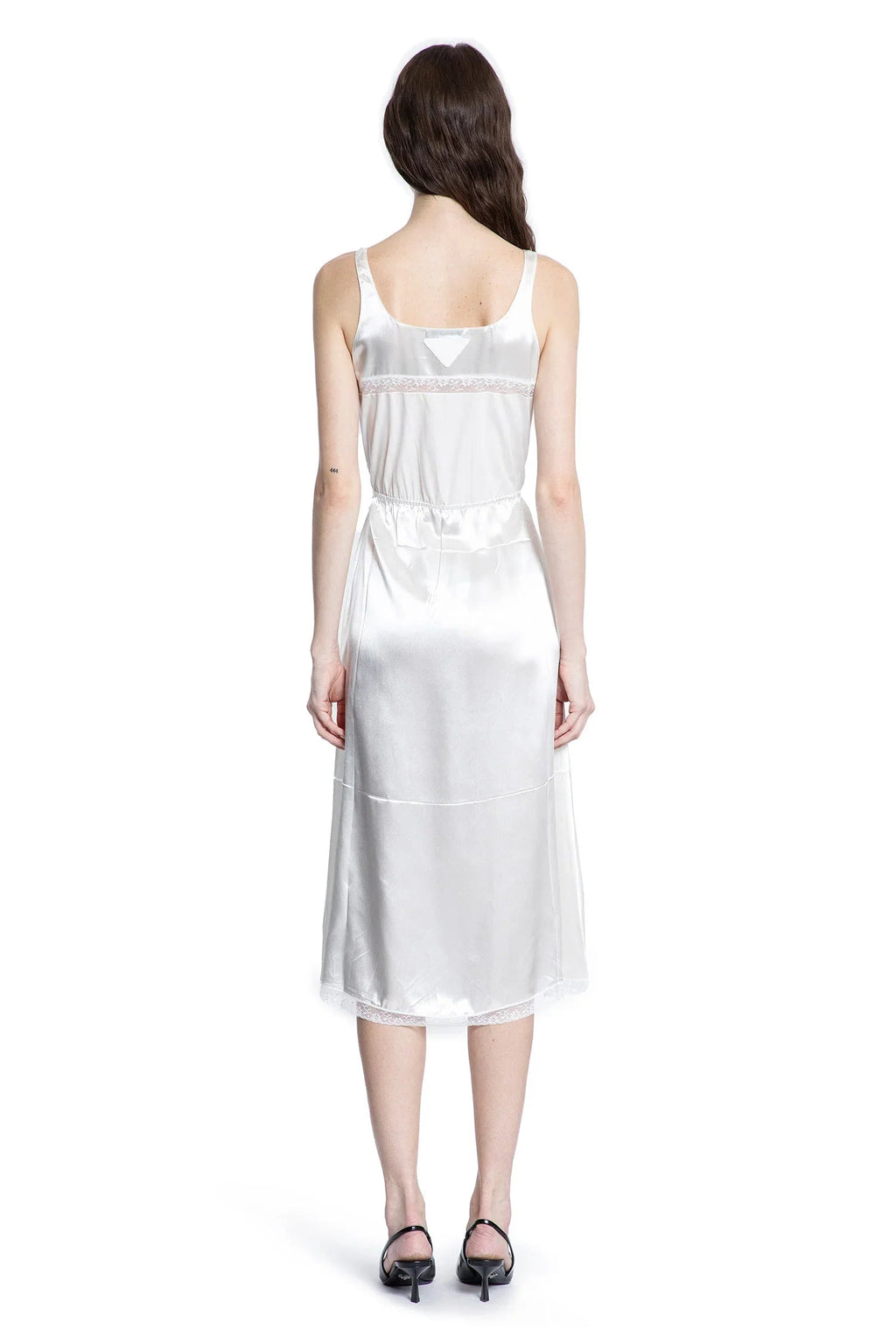 Embroidered Old Batiste Dress Prada – Гарантія оригінальності – збільшений вид