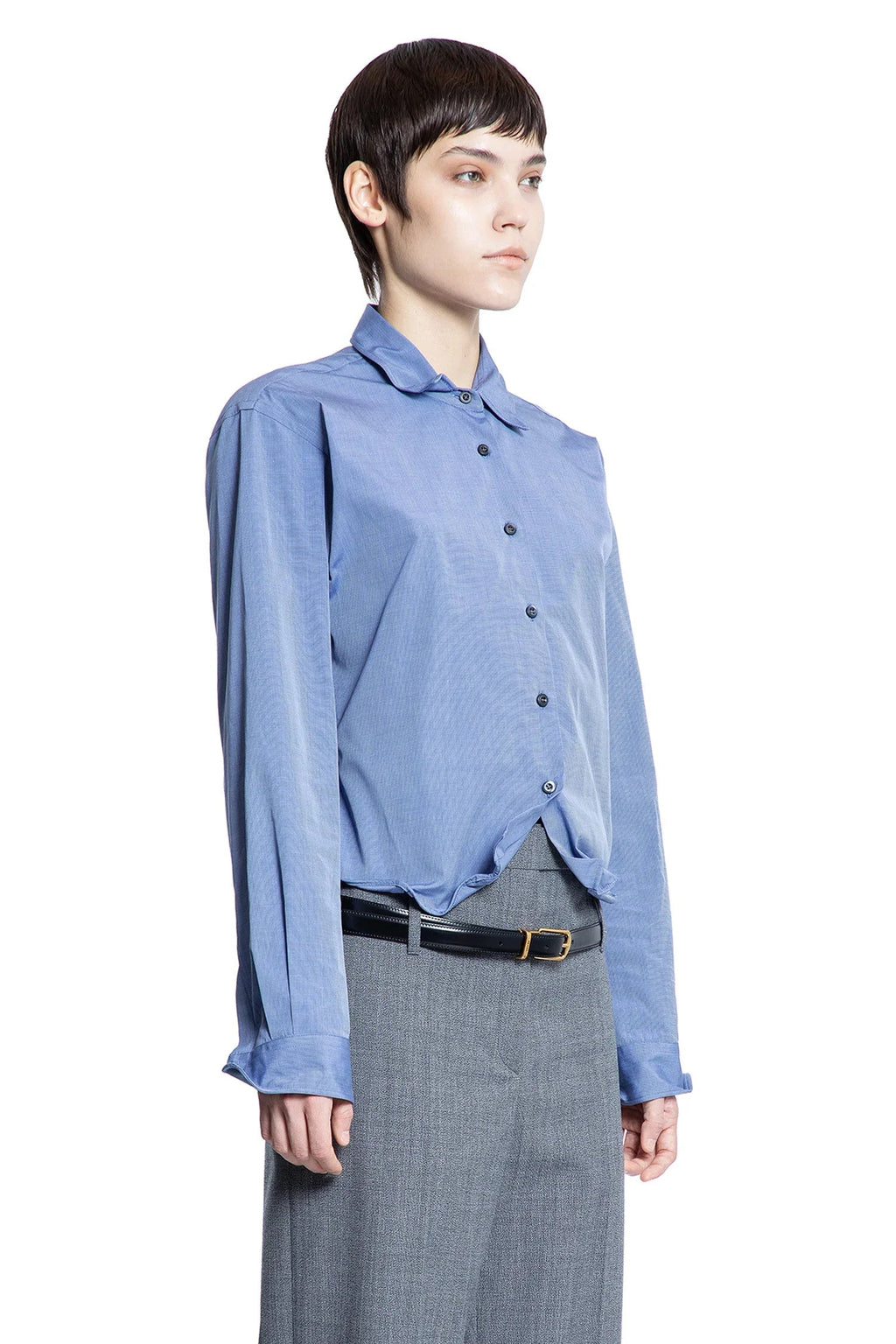 Оригінальна Woman Blue Shirts Prada – детальний вид