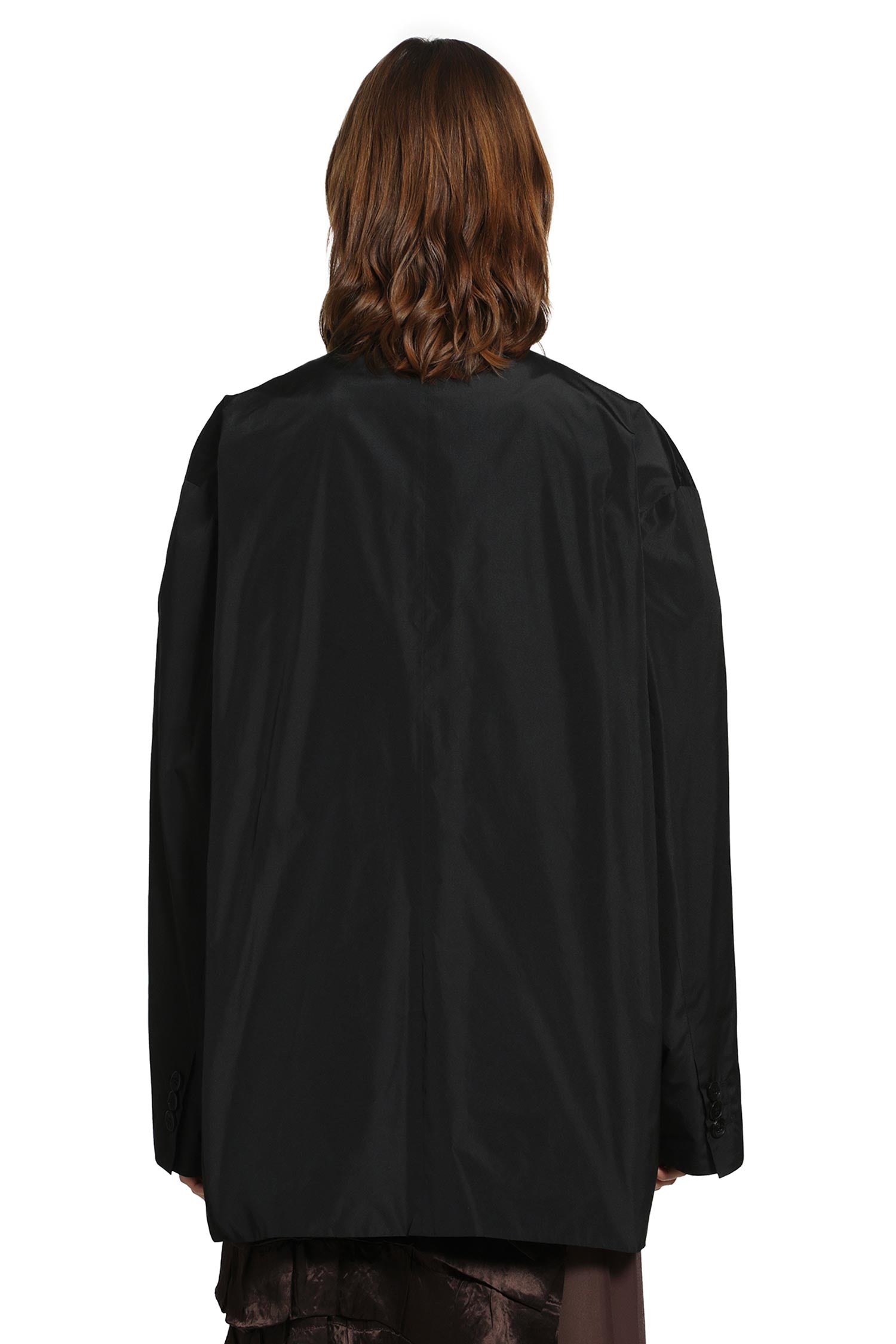 Double-Breasted Technical Taffeta Jacket Prada – Гарантія оригінальності – збільшений вид