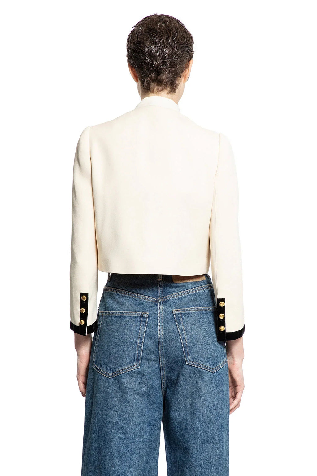 Оригінальна Compact Sablé Jacket Prada – збільшений вид