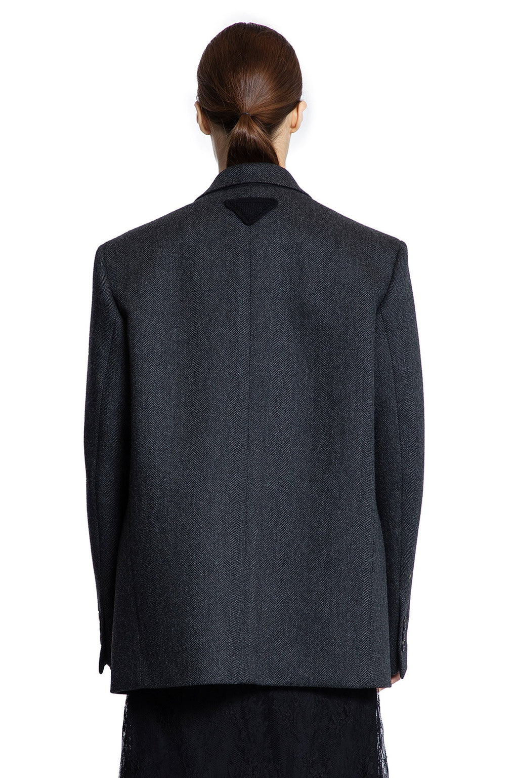Chevron Wool Blazer Prada оригінал – Купити в Україні – збільшений вид