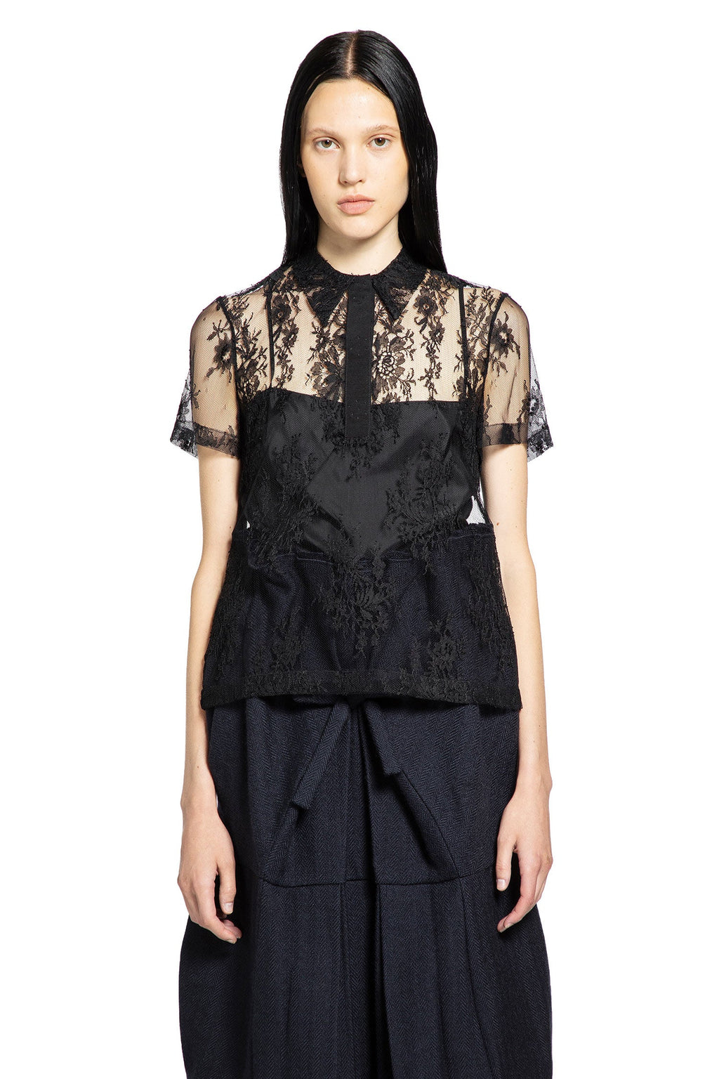 Lace Top Prada оригінал – Купити в Україні – вид ззаду