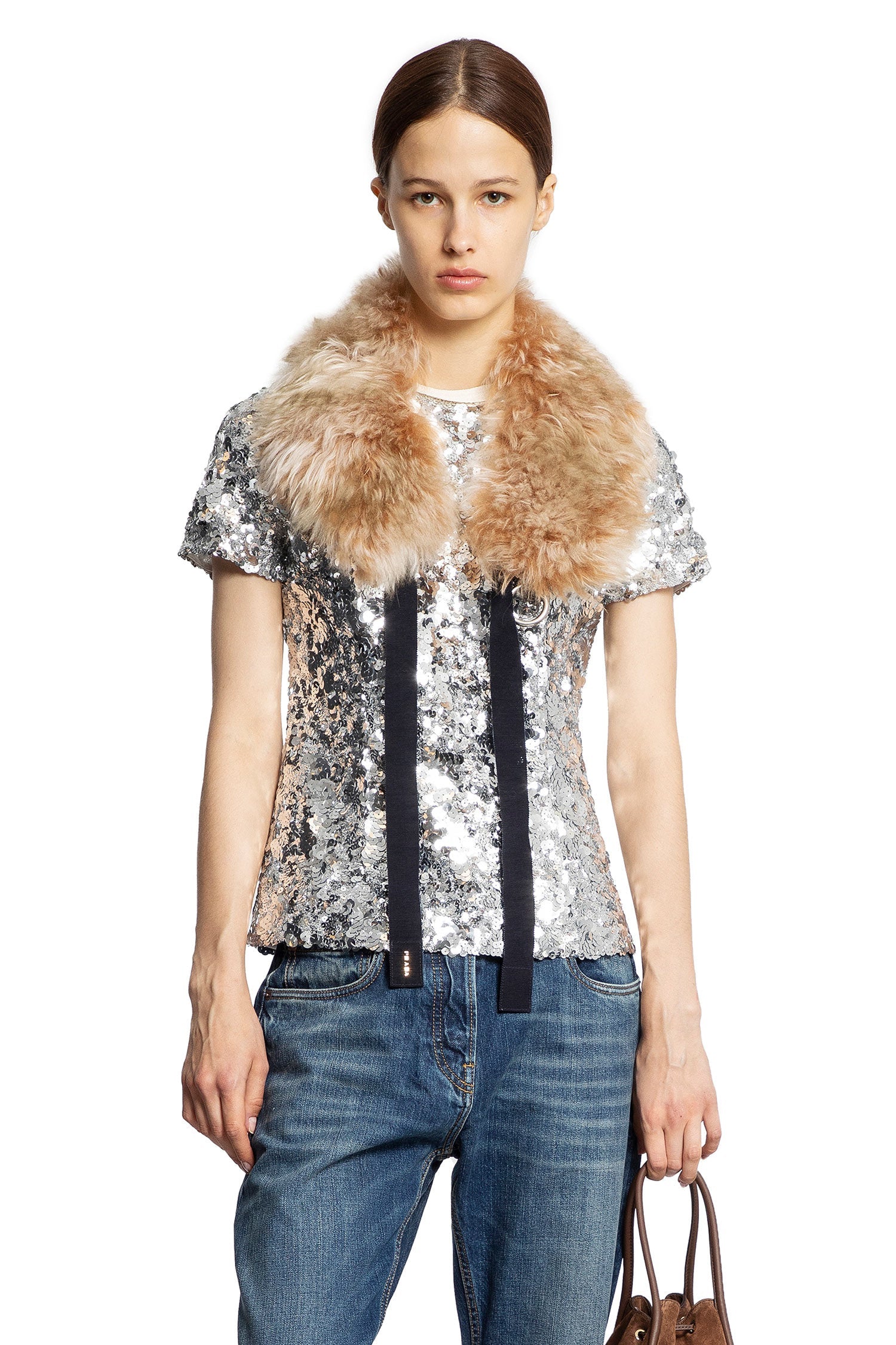 Sequin Top Prada – Гарантія оригінальності – боковий вид