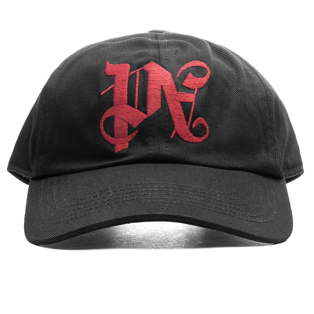 Pa Monogram Embroidered Cap Palm angels – Гарантія оригінальності – боковий вид