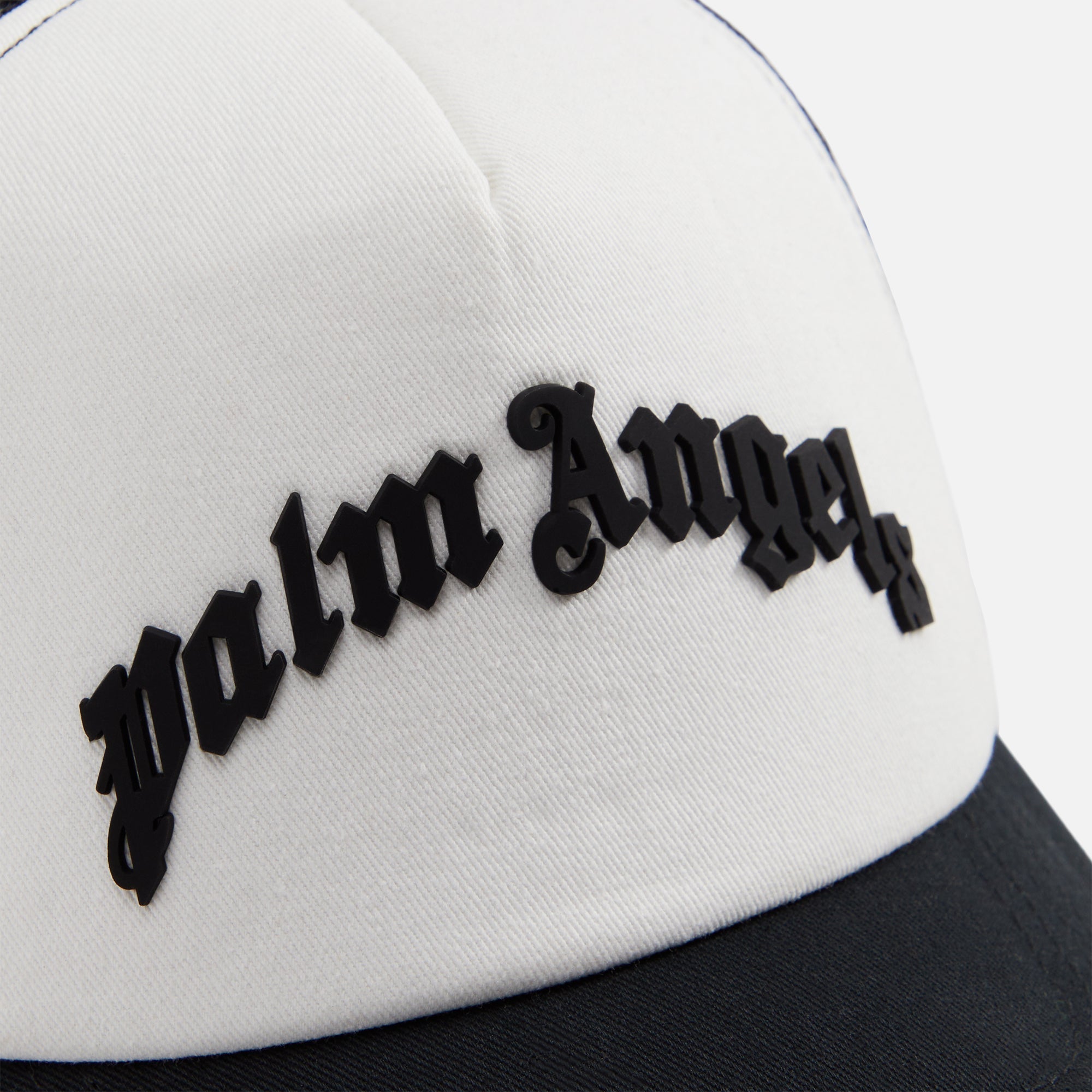 Curved Logo Mesh Cap Black Palm angels – Гарантія оригінальності – детальний вид
