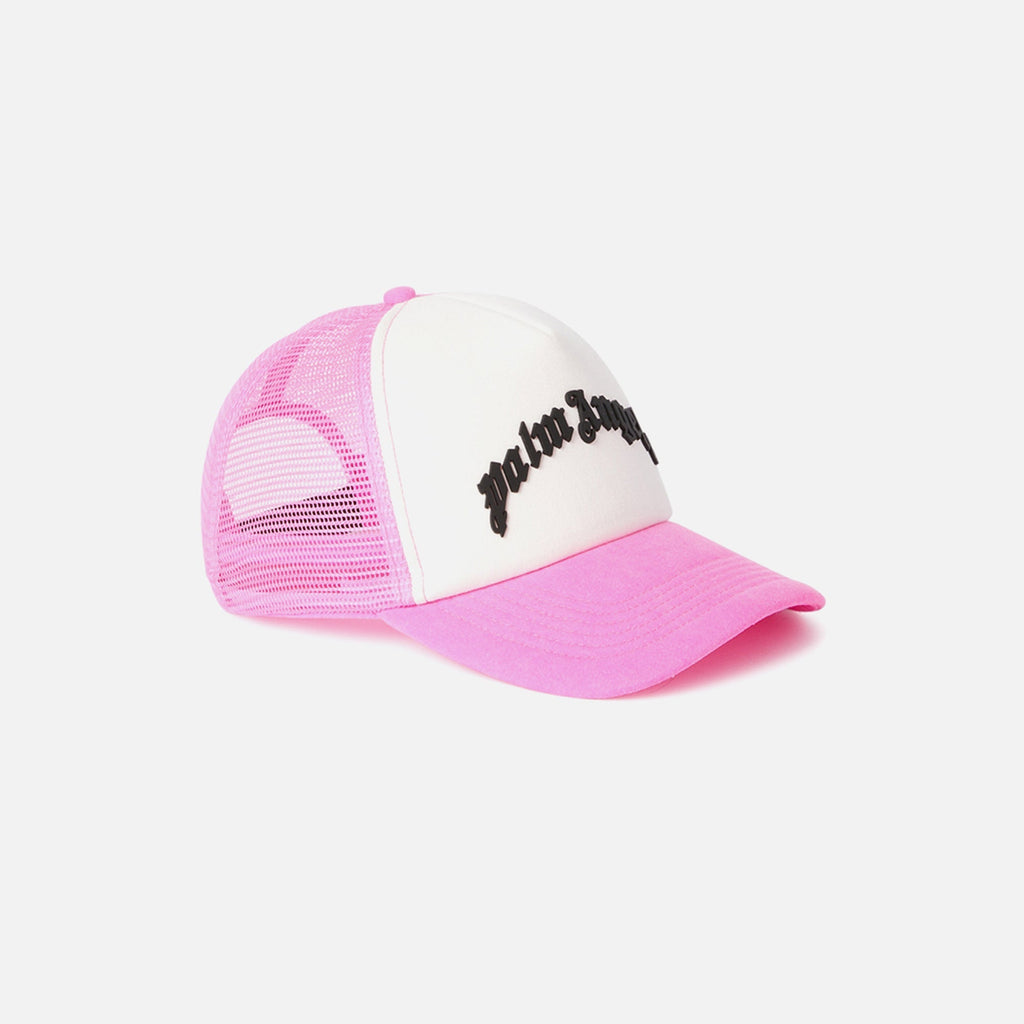Curved Logo Mesh Cap Fuchsia Palm angels – Гарантія оригінальності – вид ззаду