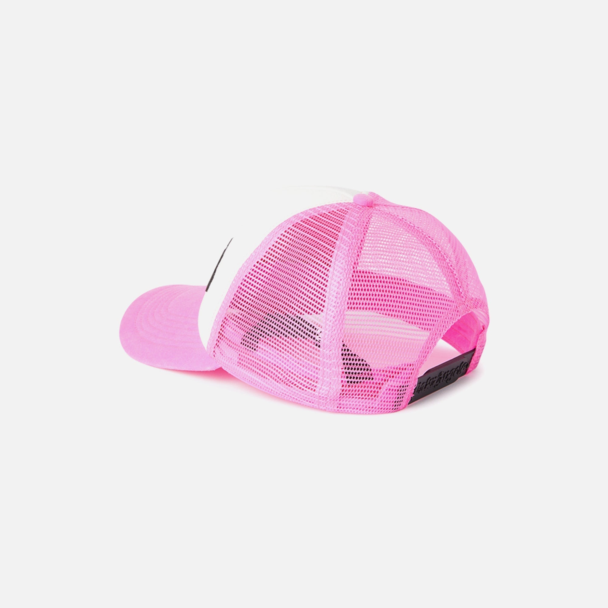 Curved Logo Mesh Cap Fuchsia Palm angels – Гарантія оригінальності – детальний вид