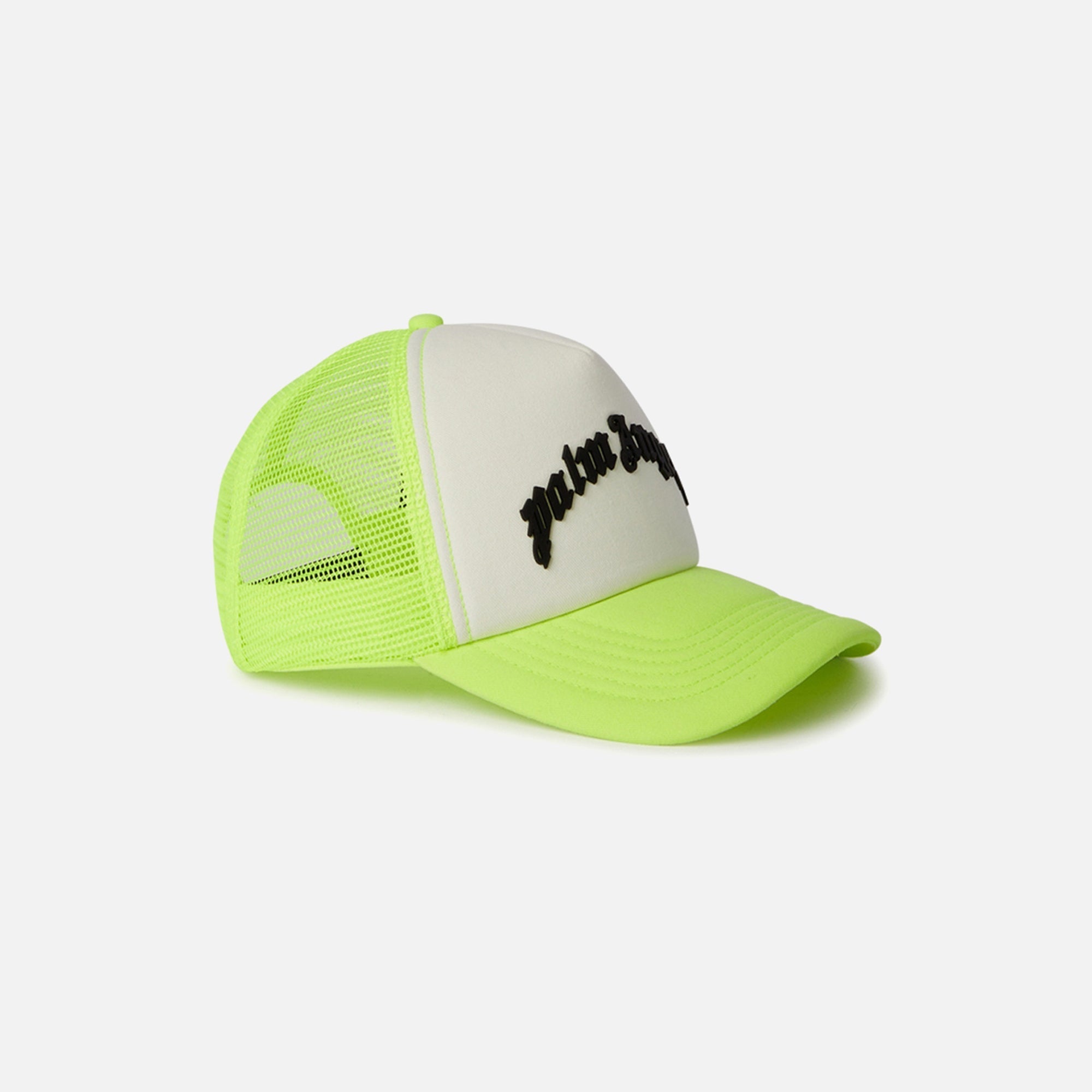 Curved Logo Mesh Cap Yellow Fluo Palm angels – Гарантія оригінальності – вид ззаду