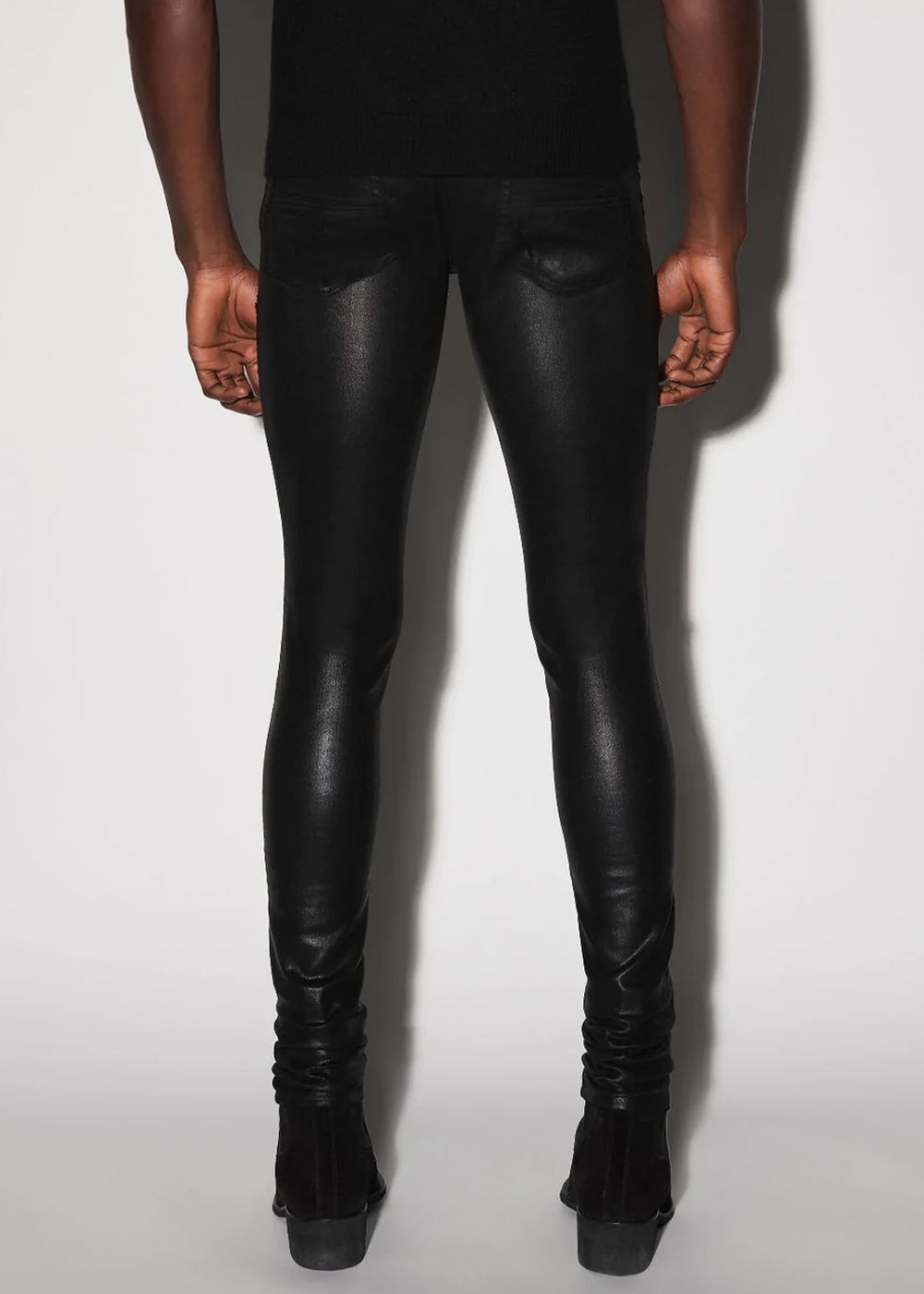 Оригінальна Black Coated Mx1 Jeans Amiri – детальний вид