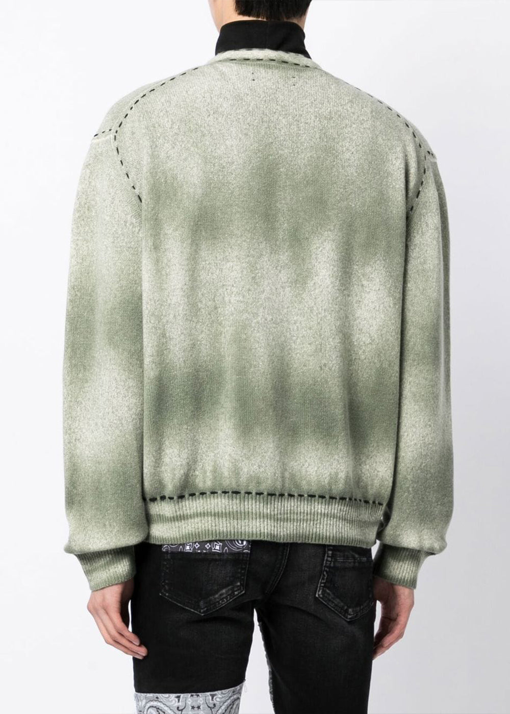 Green Pigment Spray Cardigan Amiri оригінал – Купити в Україні – детальний вид