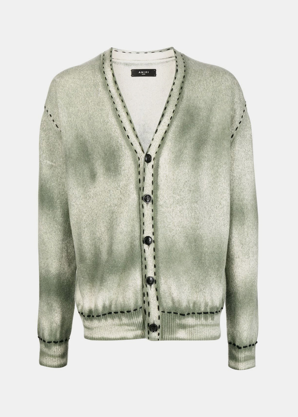 Green Pigment Spray Cardigan Amiri оригінал – Купити в Україні – боковий вид