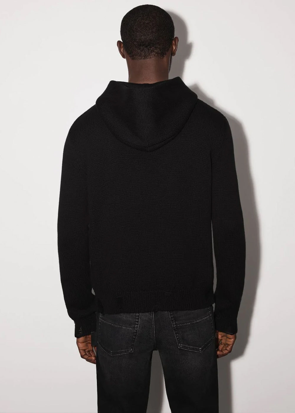 Black Eyelash Logo Hoodie Amiri – Гарантія оригінальності – детальний вид