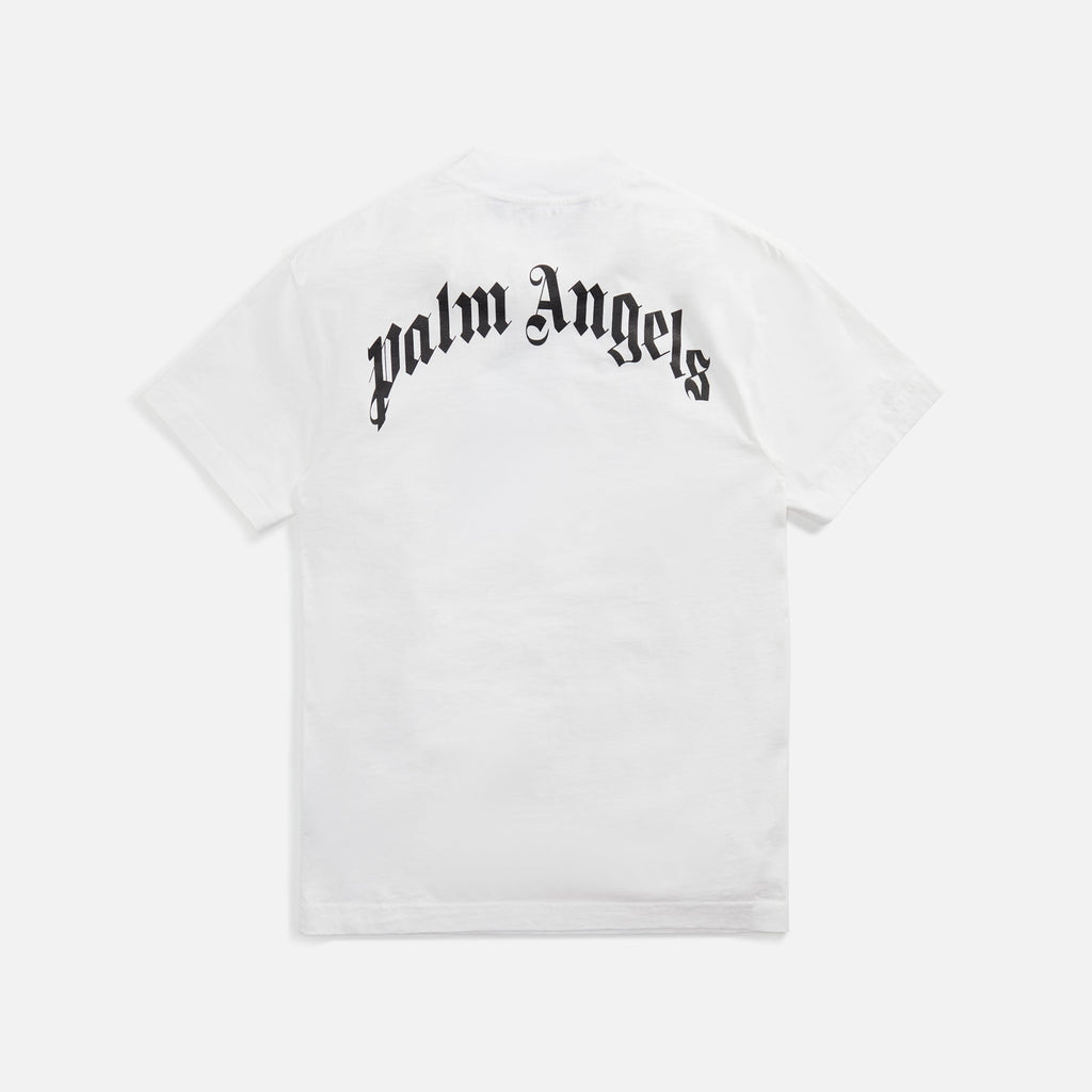Оригінальна Bear Classic Tee White Palm angels – вид ззаду