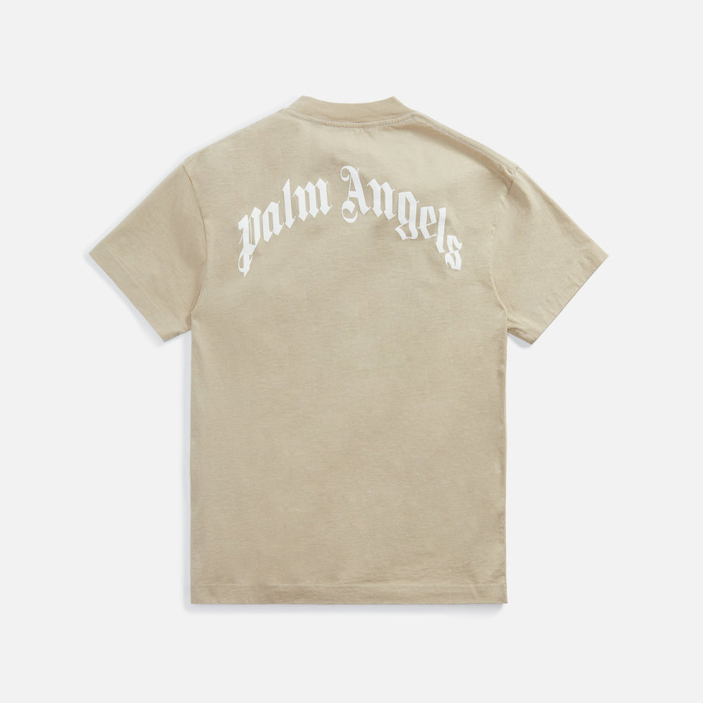 Bear Classic Tee Beige Palm angels – Гарантія оригінальності – вид ззаду