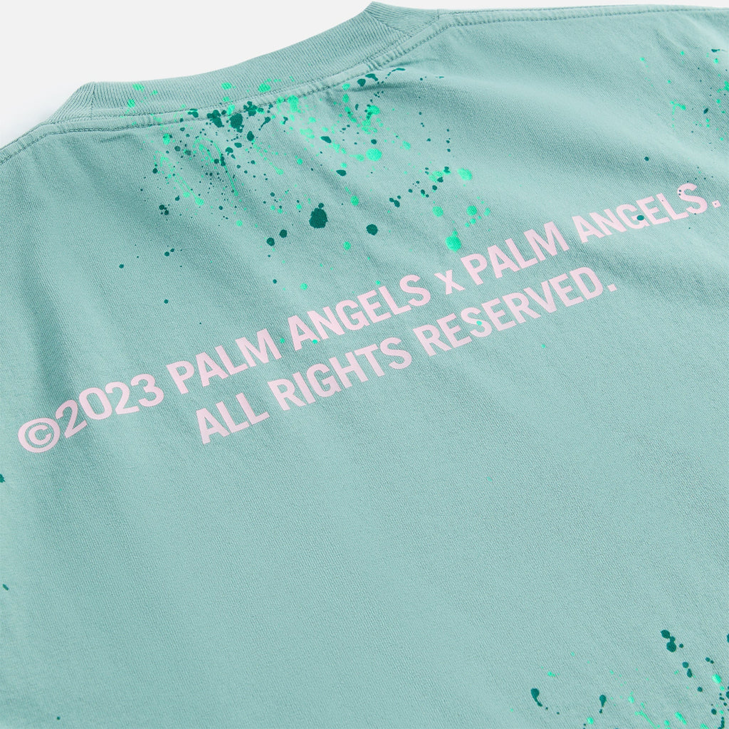 Pxp Painted Classic Tee Green Palm angels оригінал – Купити в Україні – збільшений вид