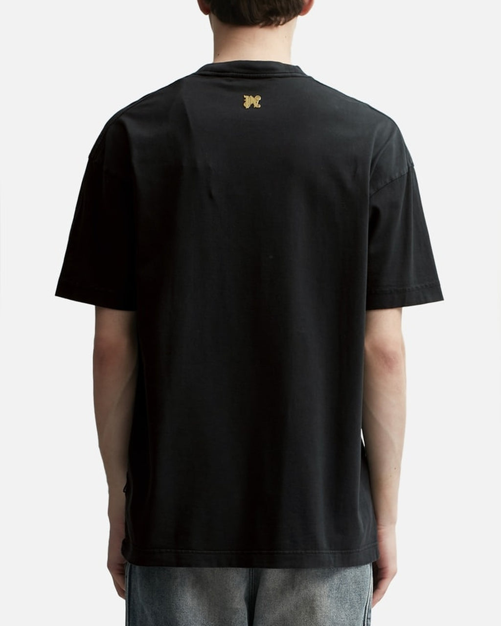 Burning Monogram Black T-Shirt Palm angels оригінал – Купити в Україні – збільшений вид